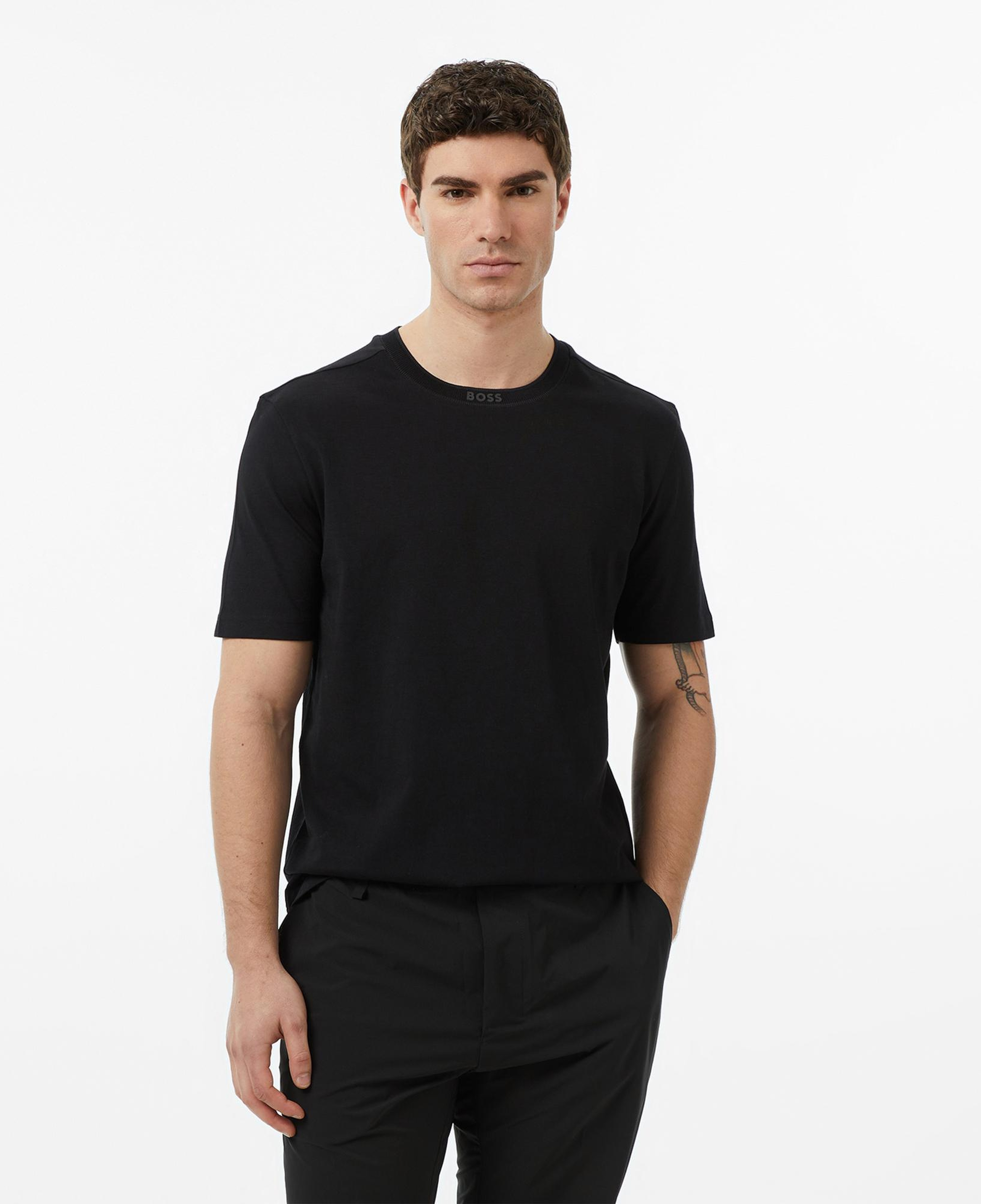 Boss Erkek Siyah T-Shirt