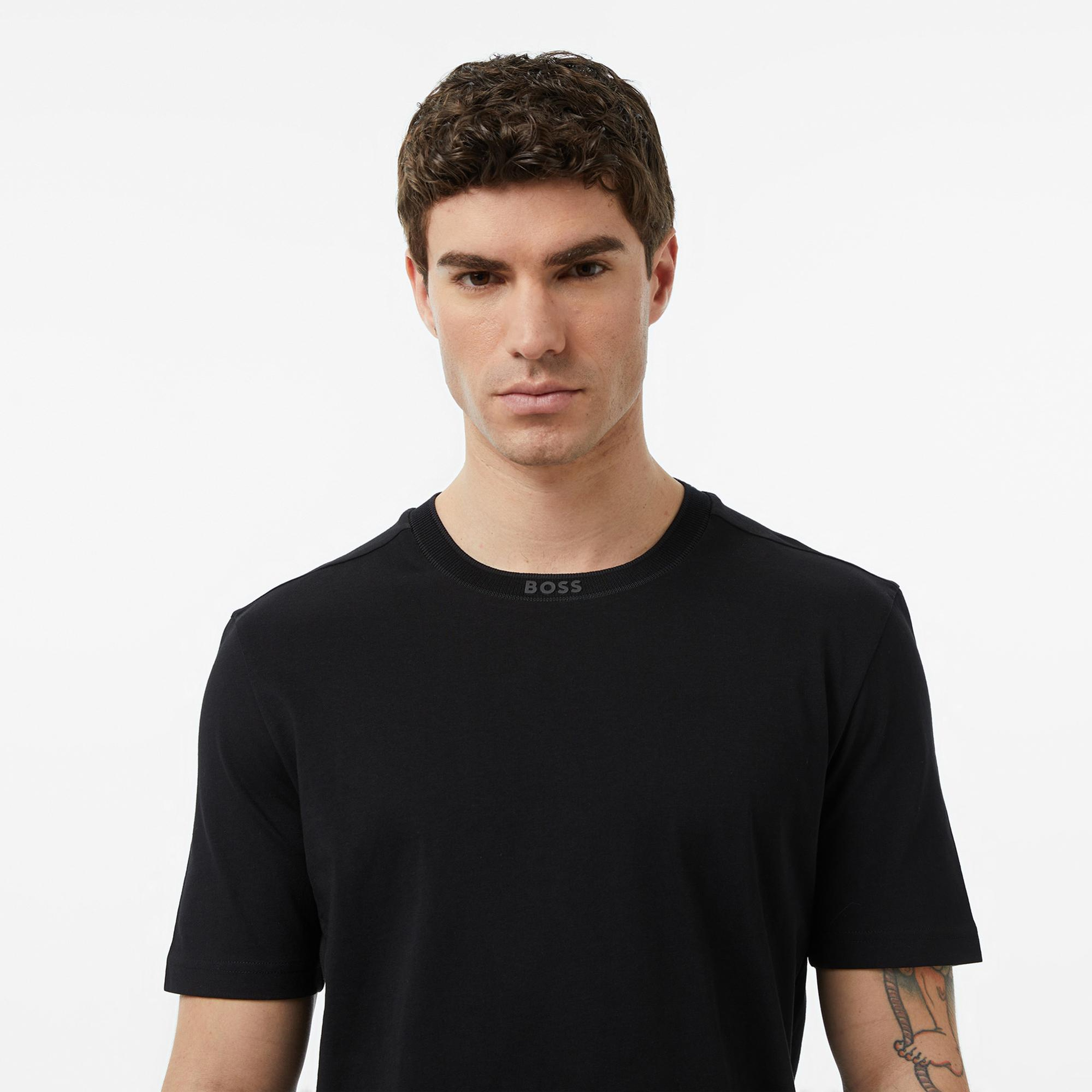 Boss Erkek Siyah T-Shirt