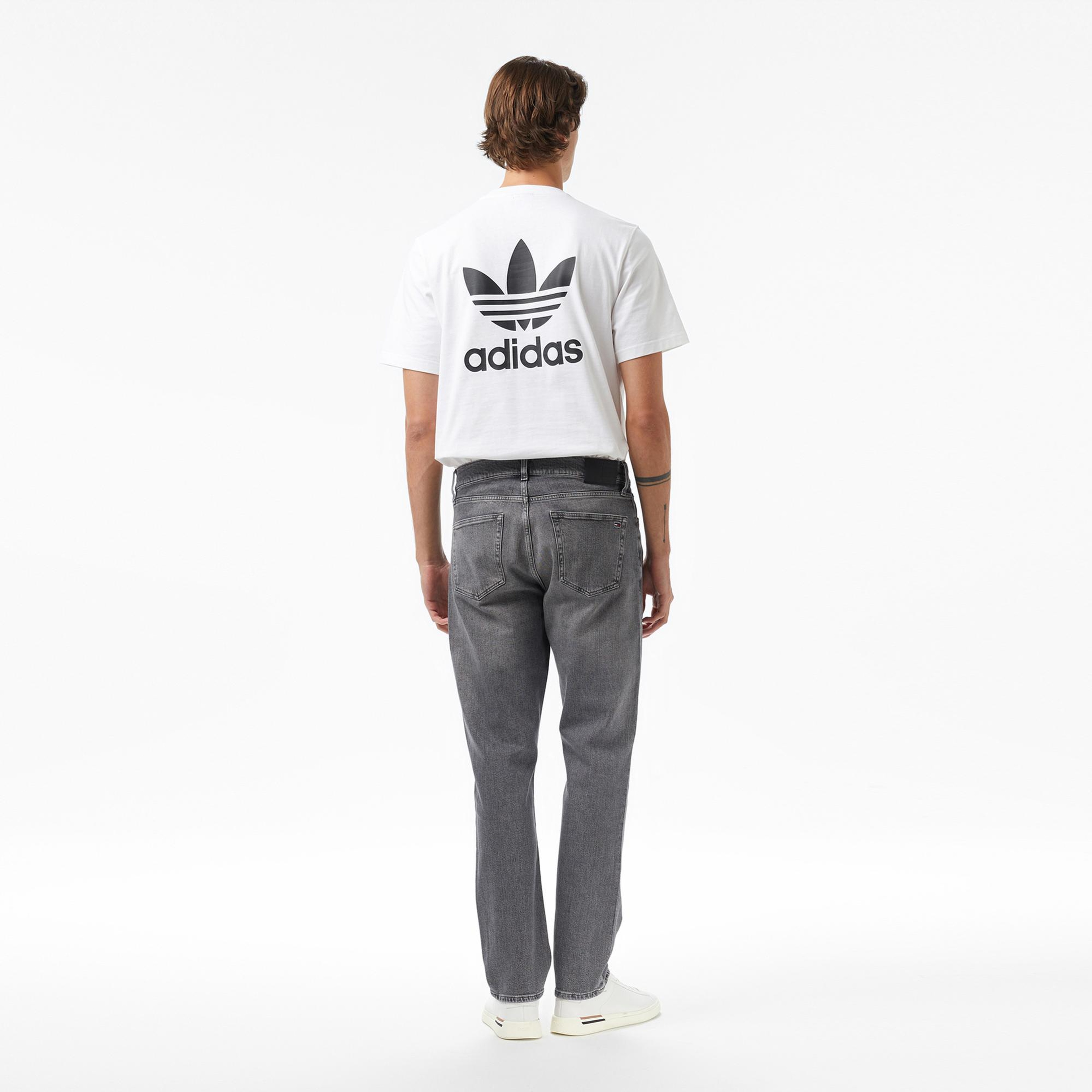 Tommy Hilfiger Ryan Slim Erkek Gri Jean Pantolon