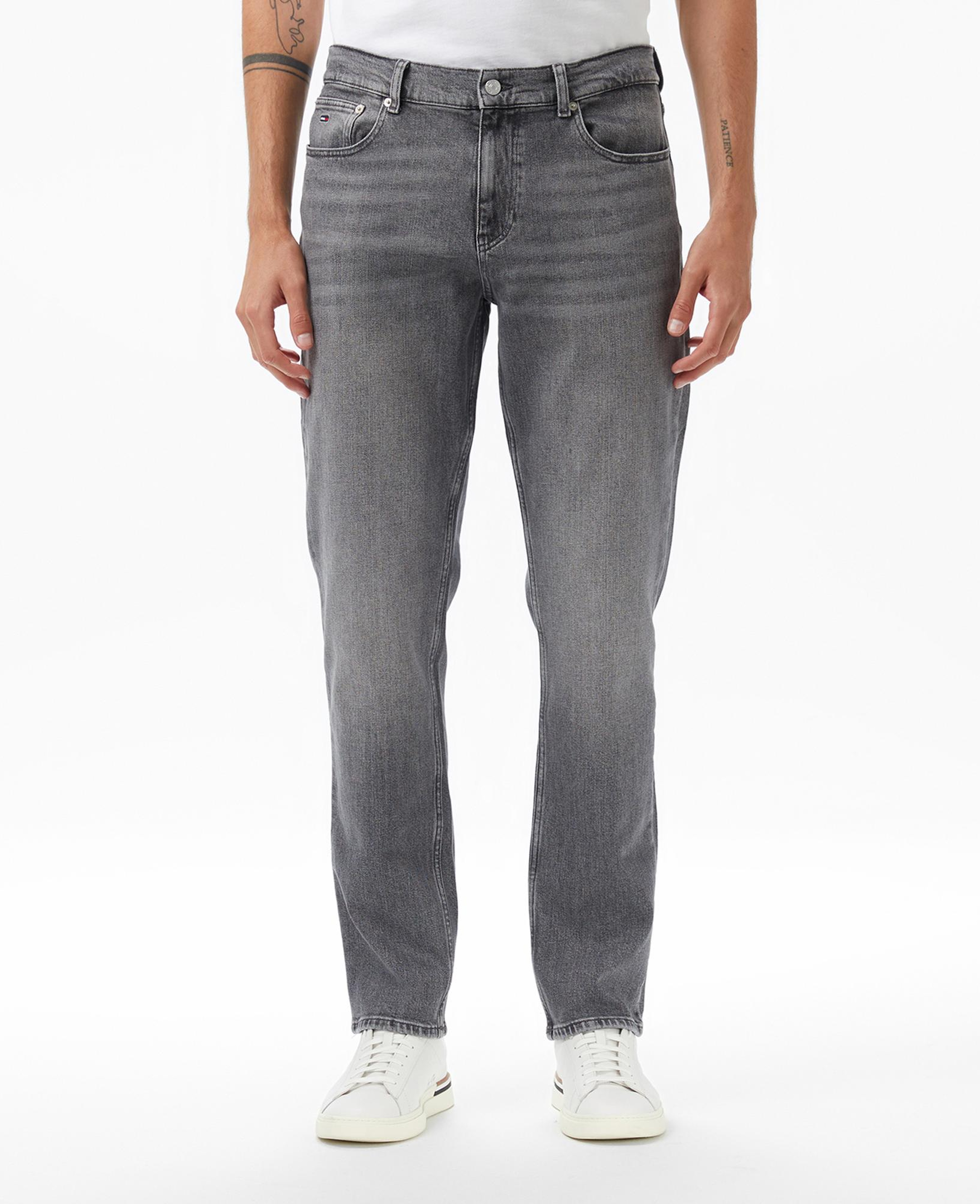 Tommy Hilfiger Ryan Slim Erkek Gri Jean Pantolon