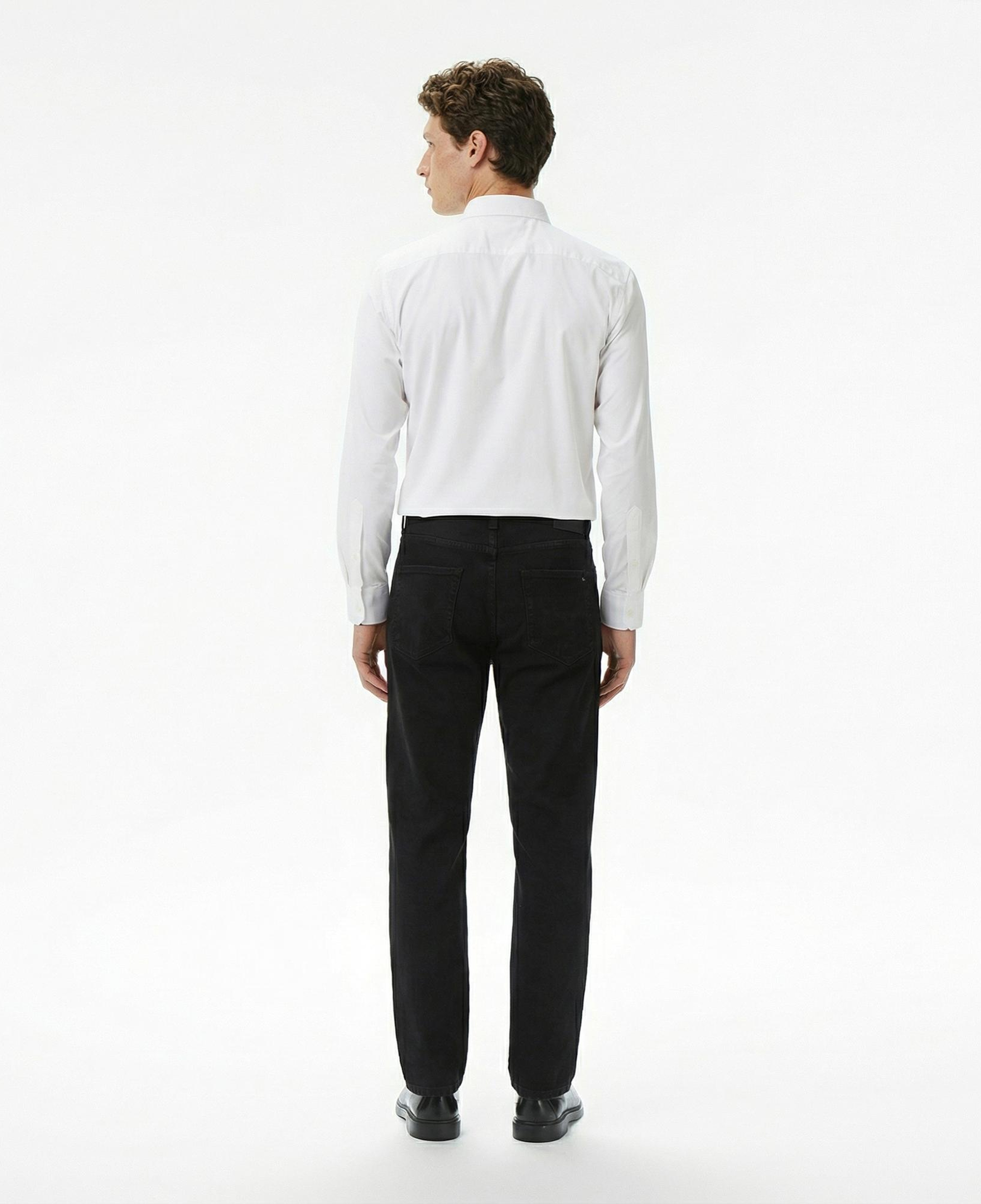 Tommy Hilfiger Straight Denton Croft Erkek Siyah Jean Pantolon