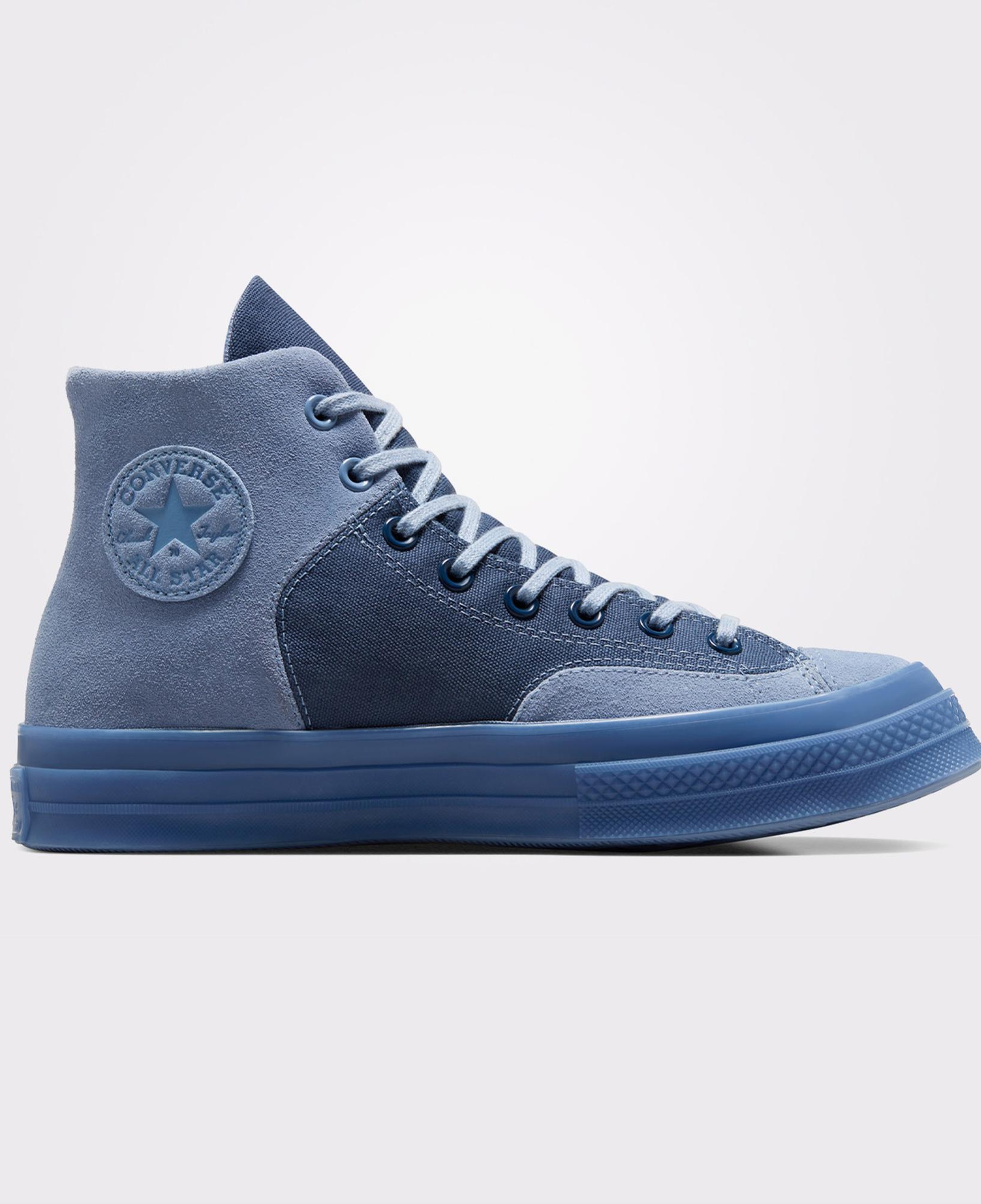 Converse Chuck 70 Marquis Mixed Materials Unisex Mavi Süet Sneaker