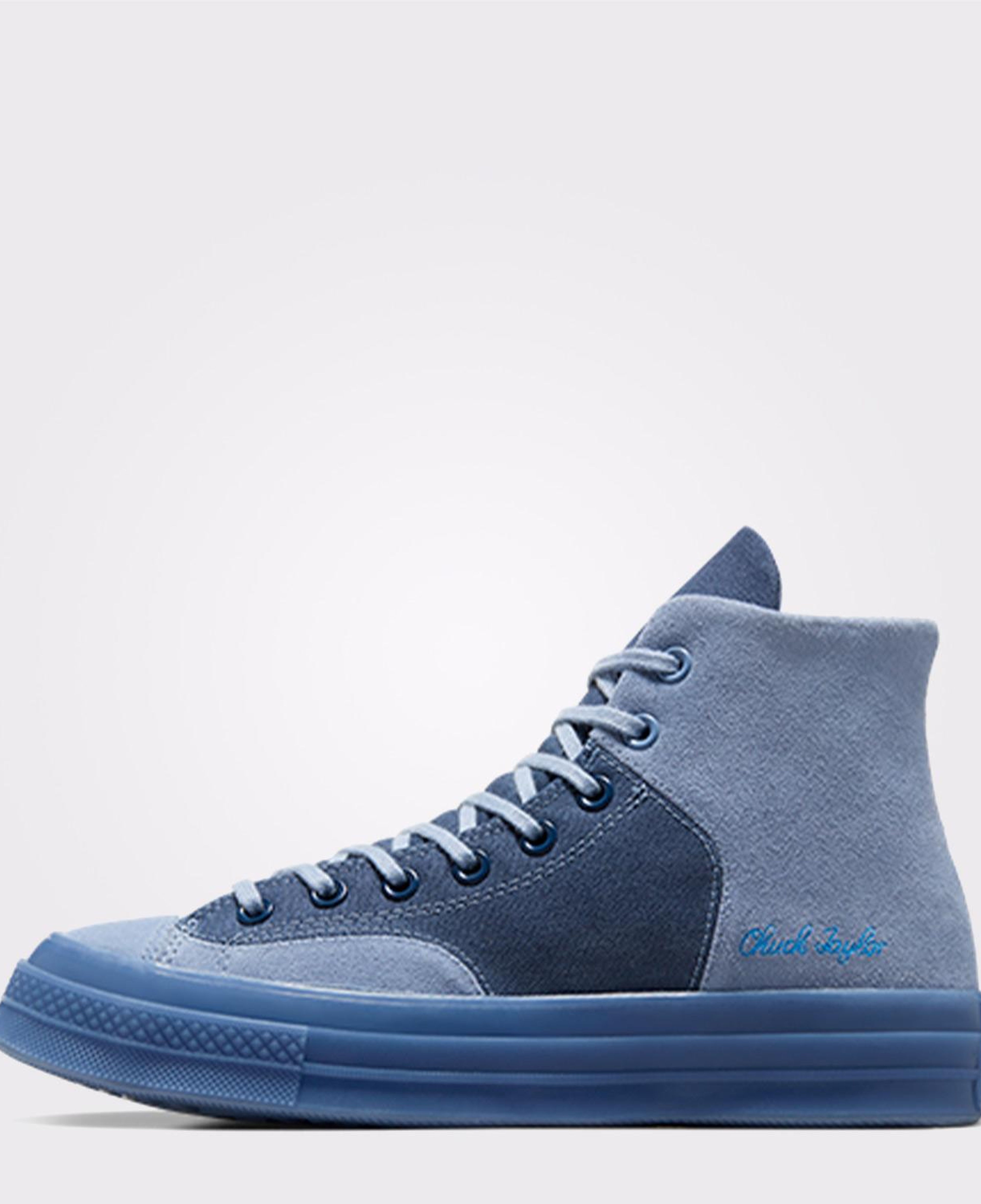 Converse Chuck 70 Marquis Mixed Materials Unisex Mavi Süet Sneaker