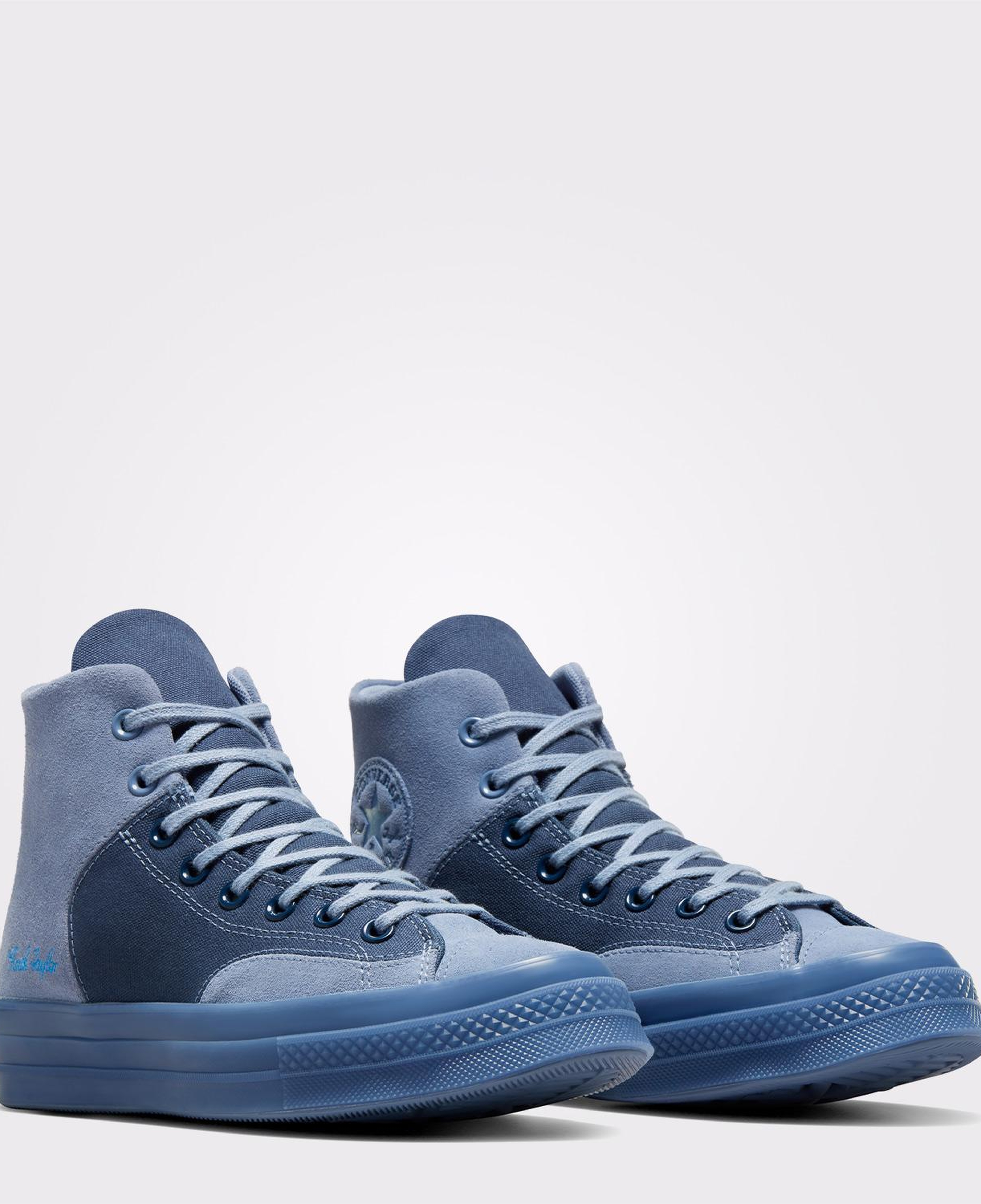 Converse Chuck 70 Marquis Mixed Materials Unisex Mavi Süet Sneaker