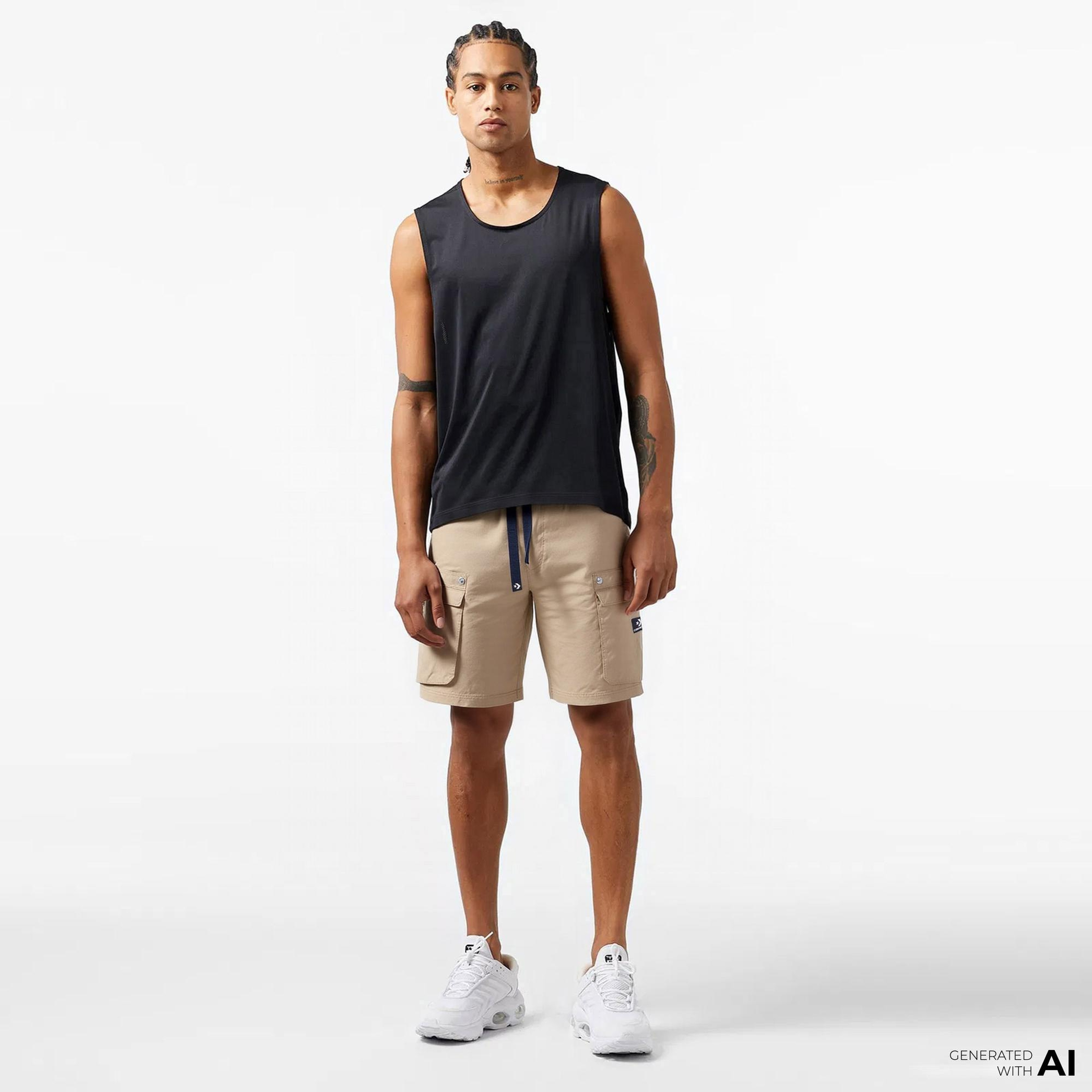 Converse Utility Kadın Bej Şort