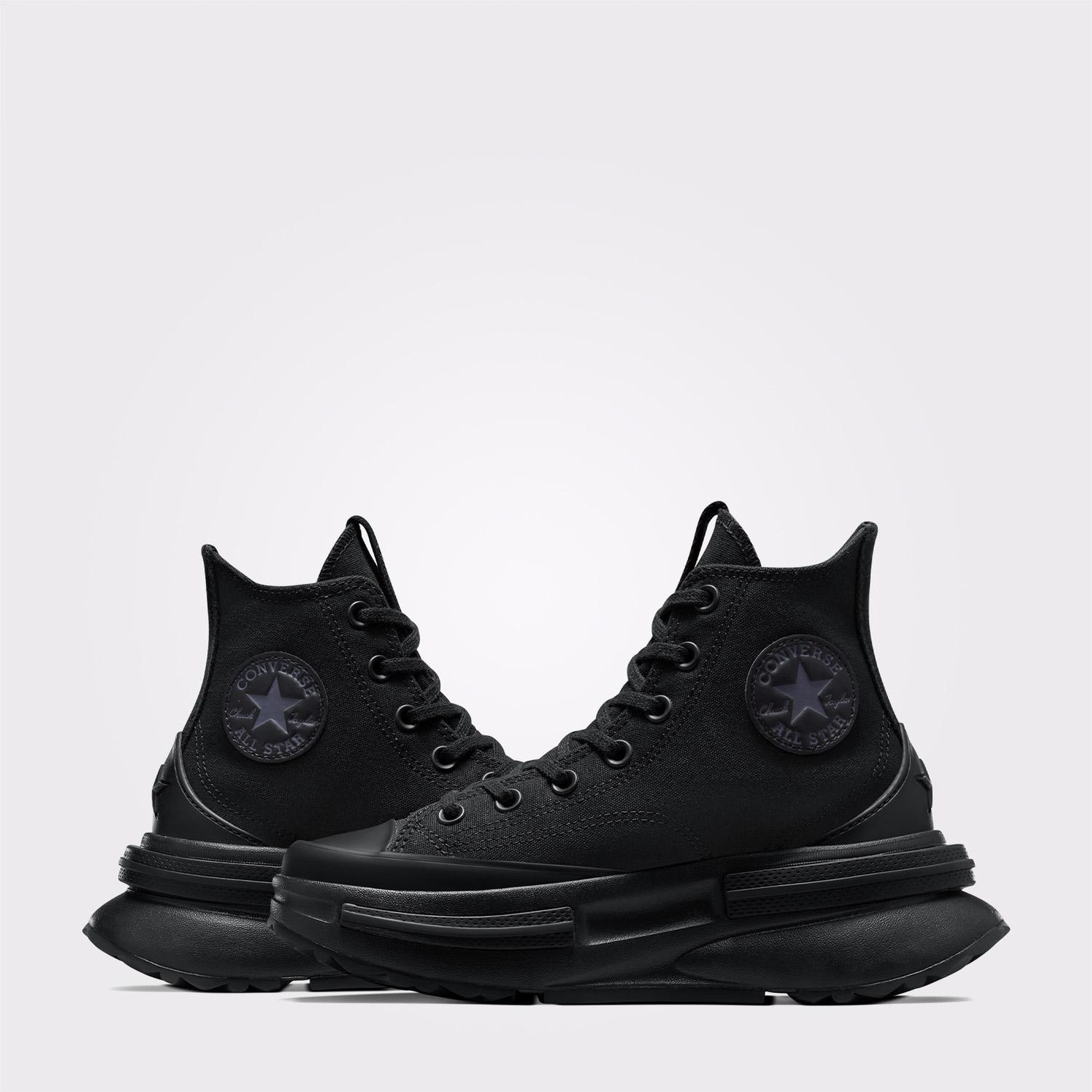 Converse Run Star Legacy Cx Platform Mono Black Kadın Siyah Sneaker