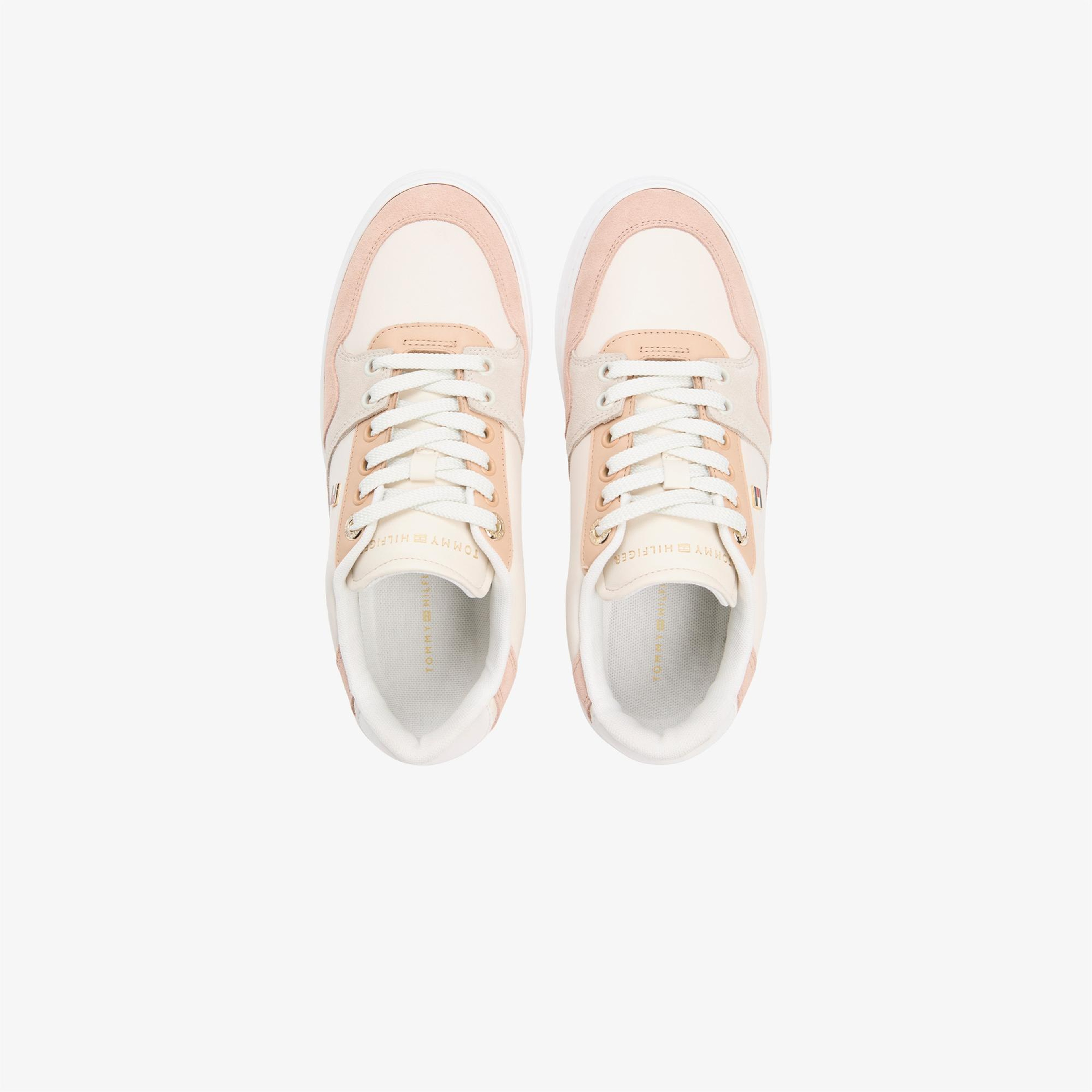 Tommy Hilfiger Poline Kadın Bej Sneaker