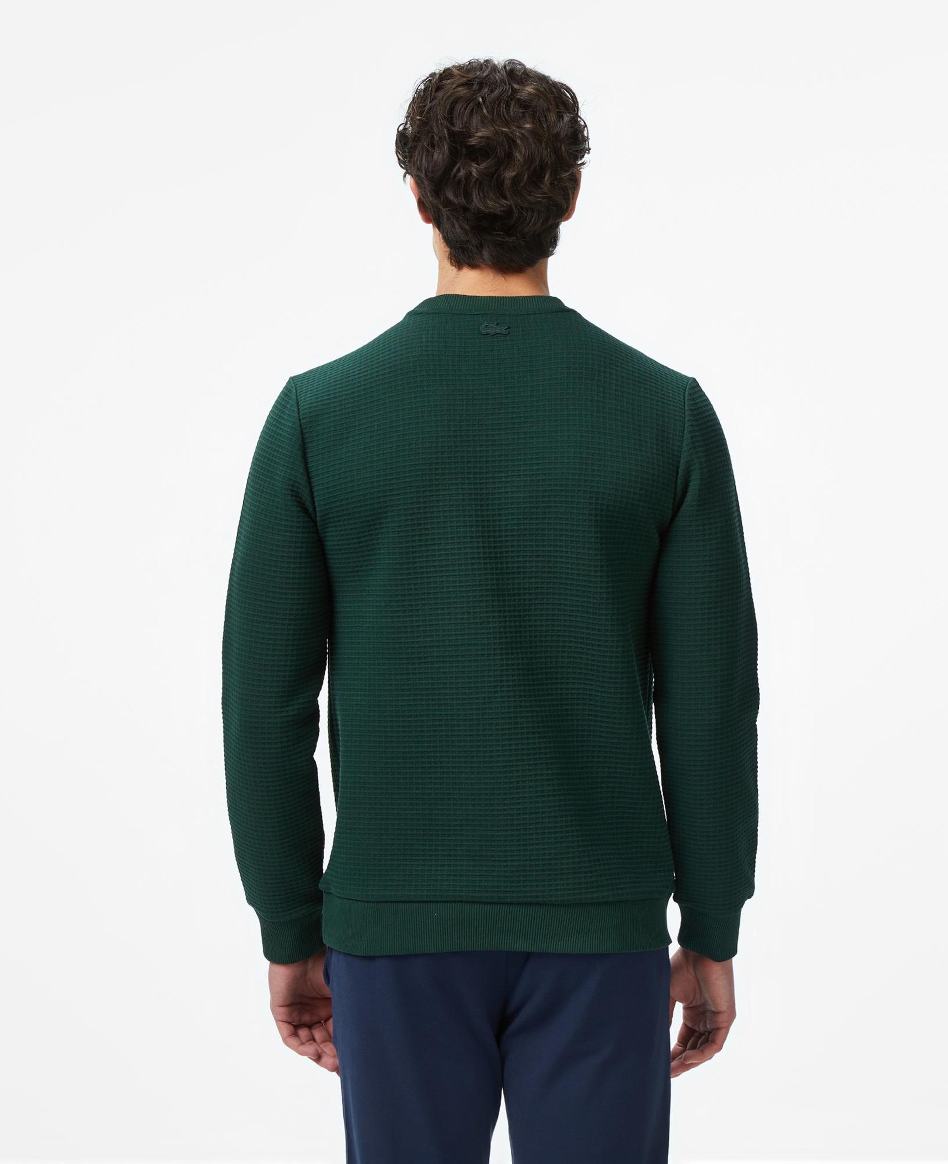 Lacoste Erkek Uzun Kollu Bisiklet Yaka Yeşil T-Shirt