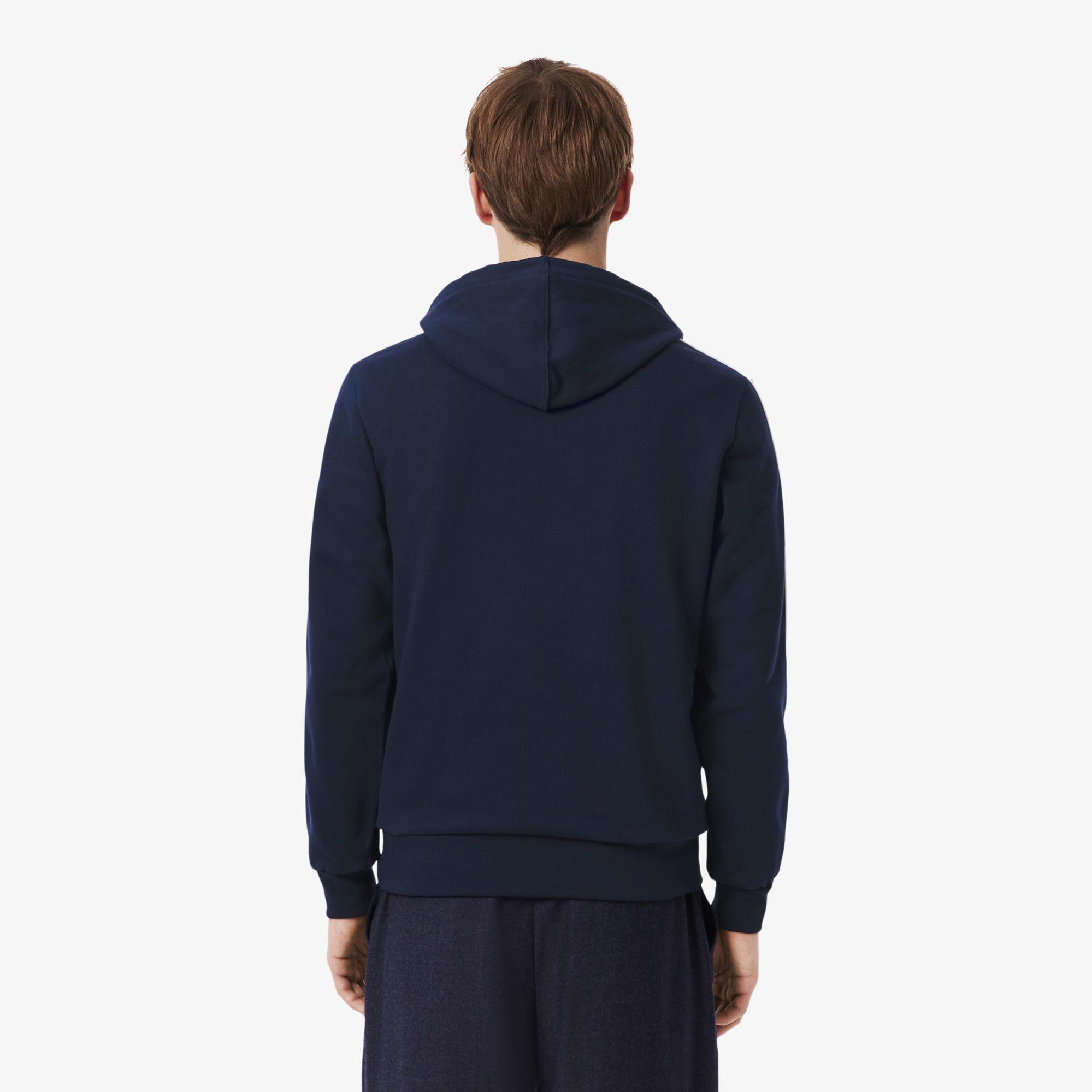 Lacoste Erkek Classic Fit Kapüşonlu Lacivert Sweatshirt