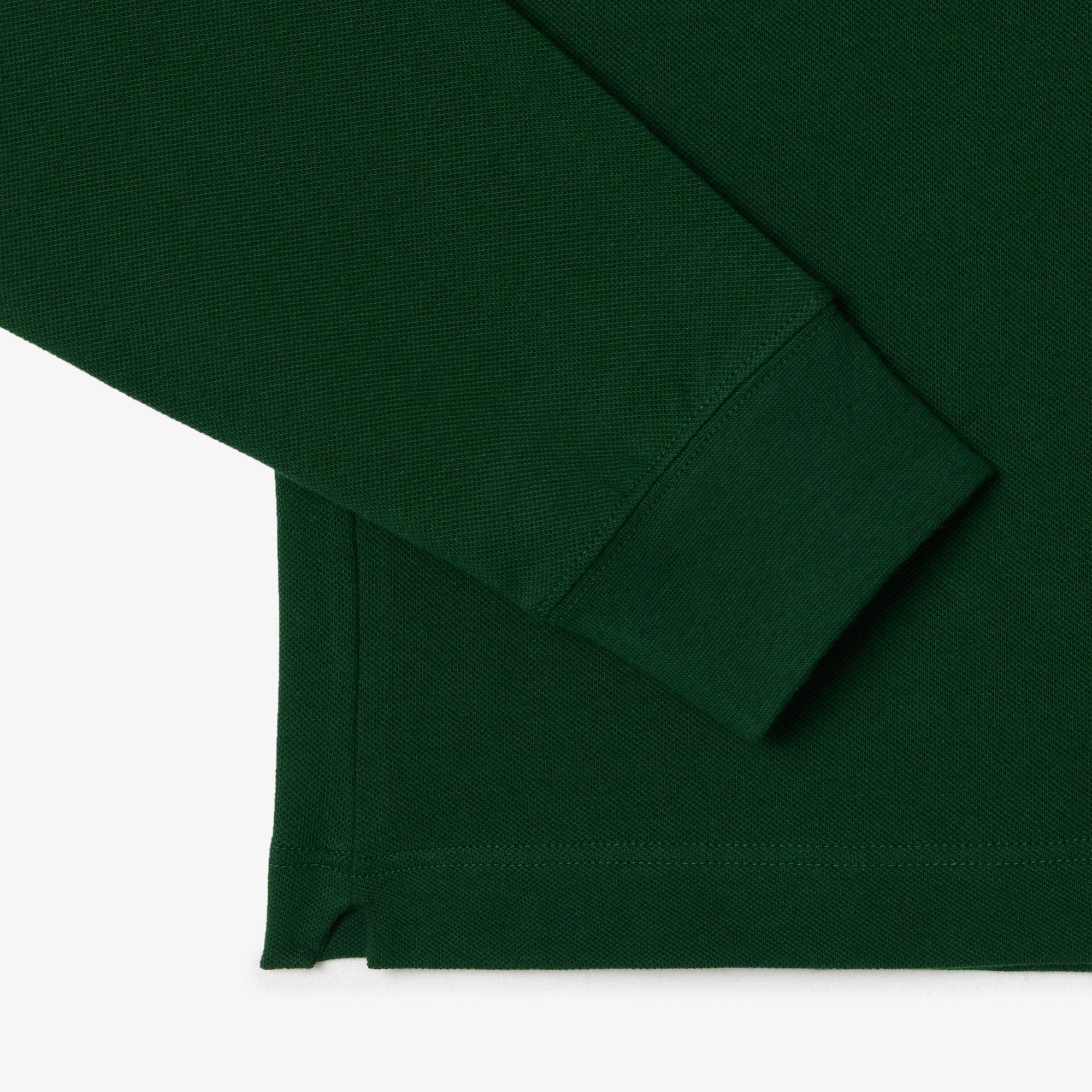 Lacoste Paris Erkek Regular Fit Uzun Kollu Haki Polo