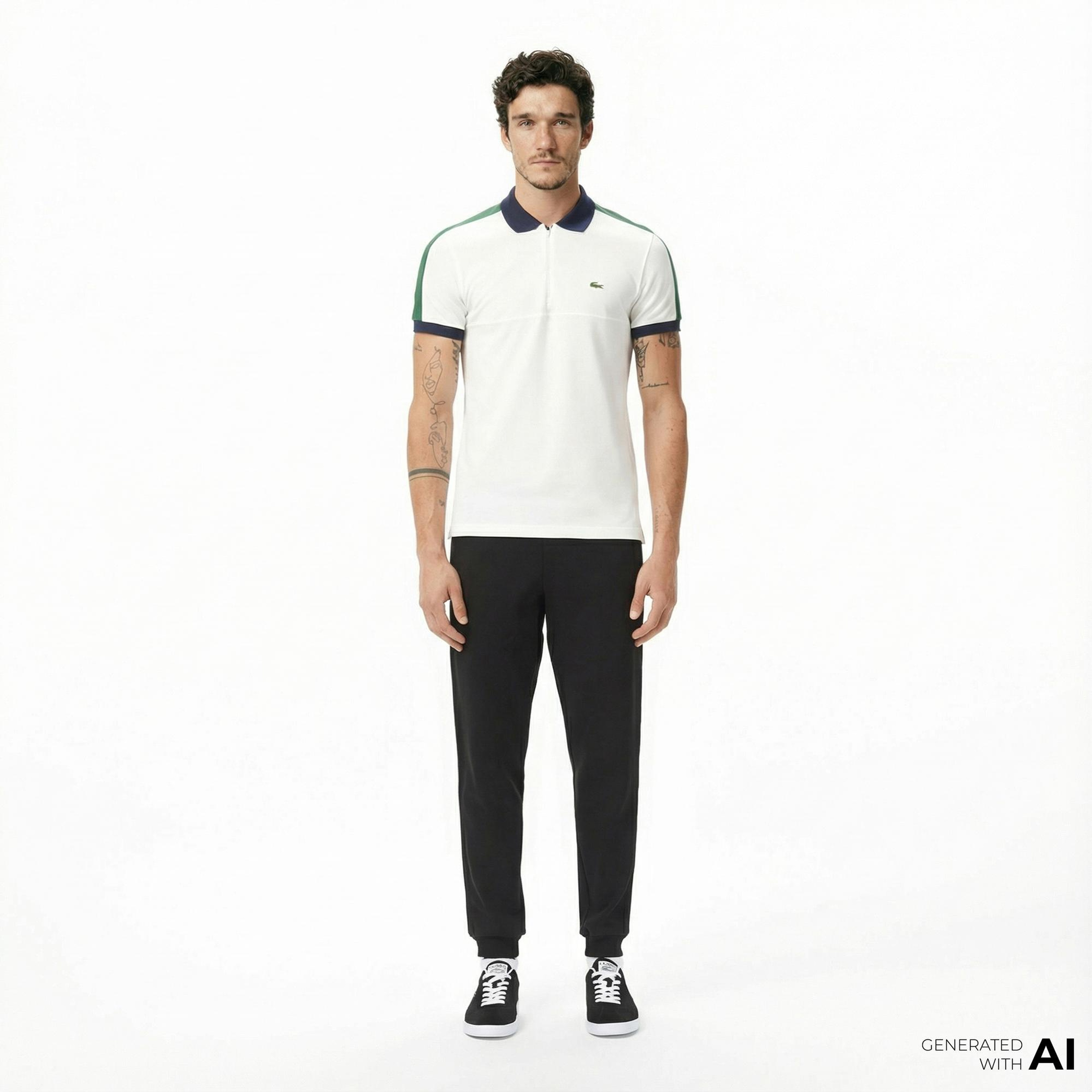 Lacoste Erkek Relaxed Fit Siyah Eşofman Altı