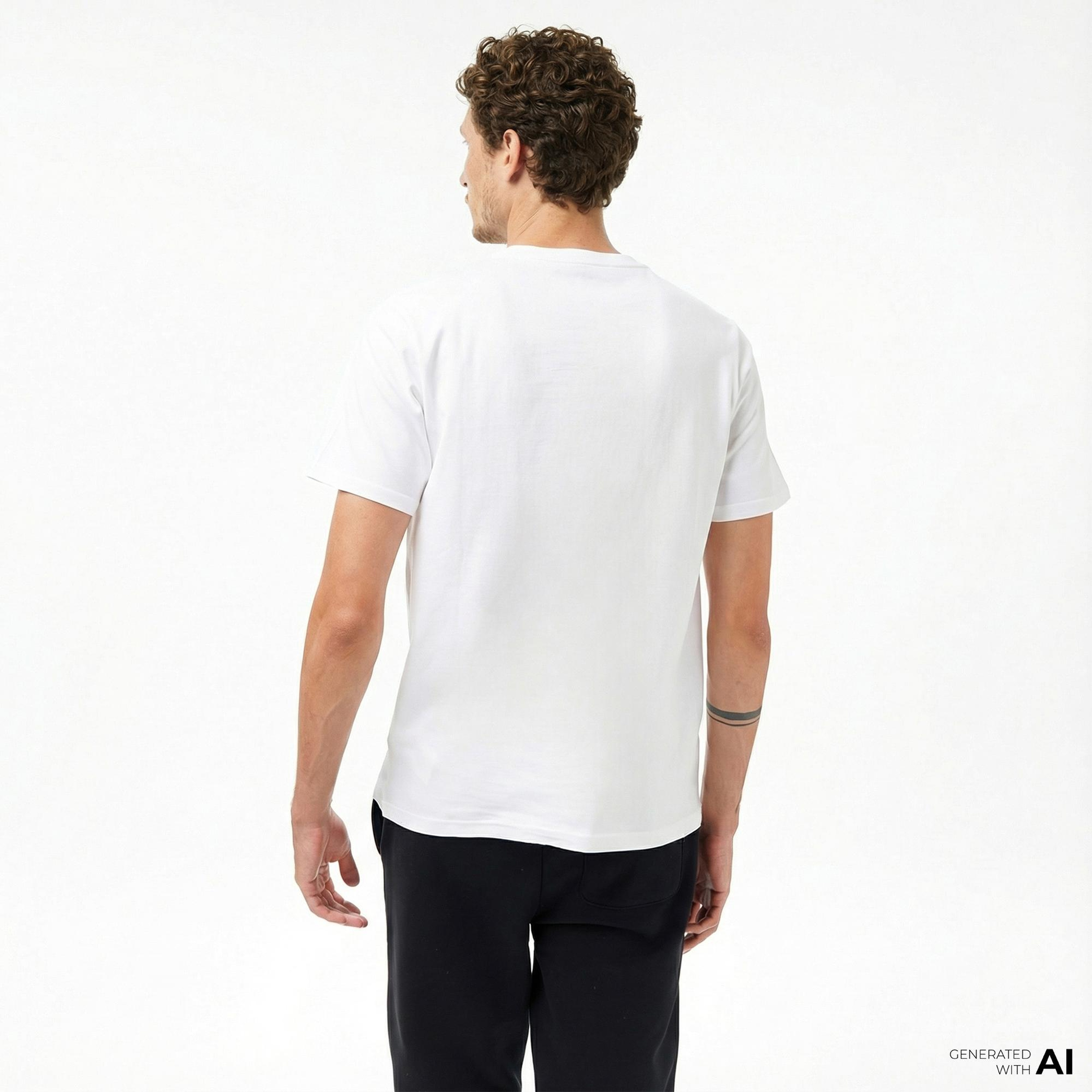 Converse Erkek Beyaz T-Shirt