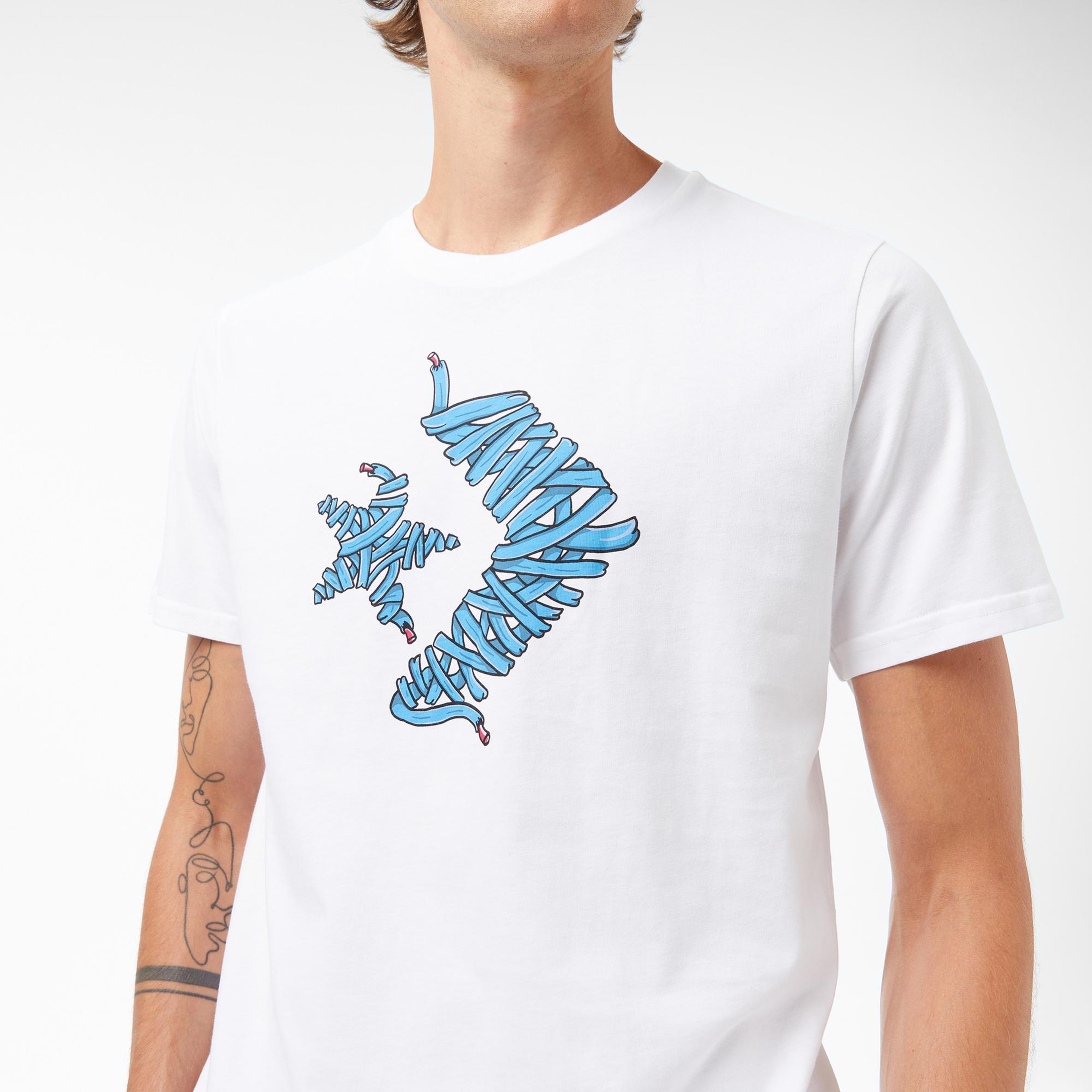 Converse Erkek Beyaz T-Shirt