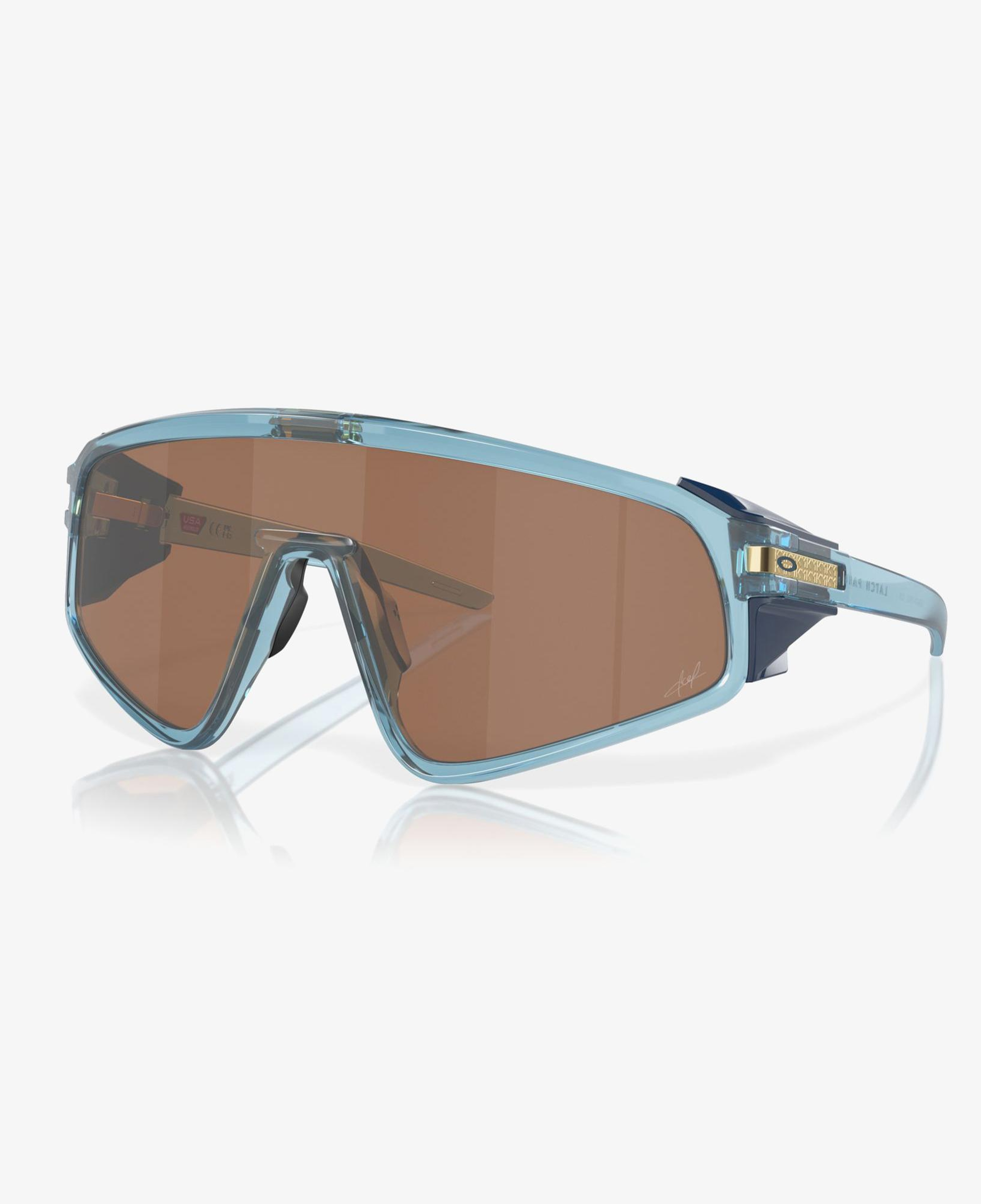 OAKLEY Kylian Mbappé Signature Series Latch Panel Unisex Transparent Stonewash Mavi Güneş Gözlüğü