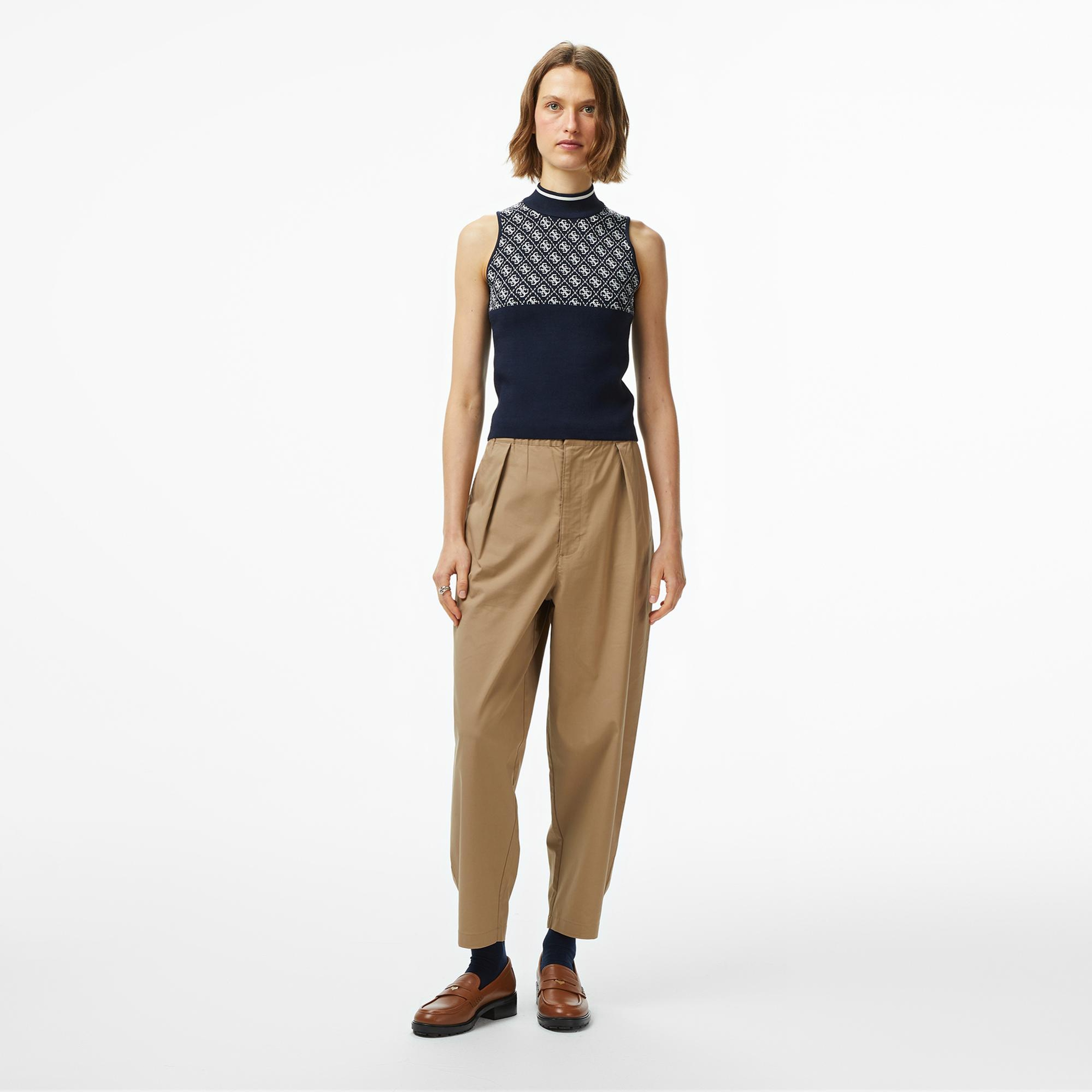 Guess Lise Kadın Lacivert Triko