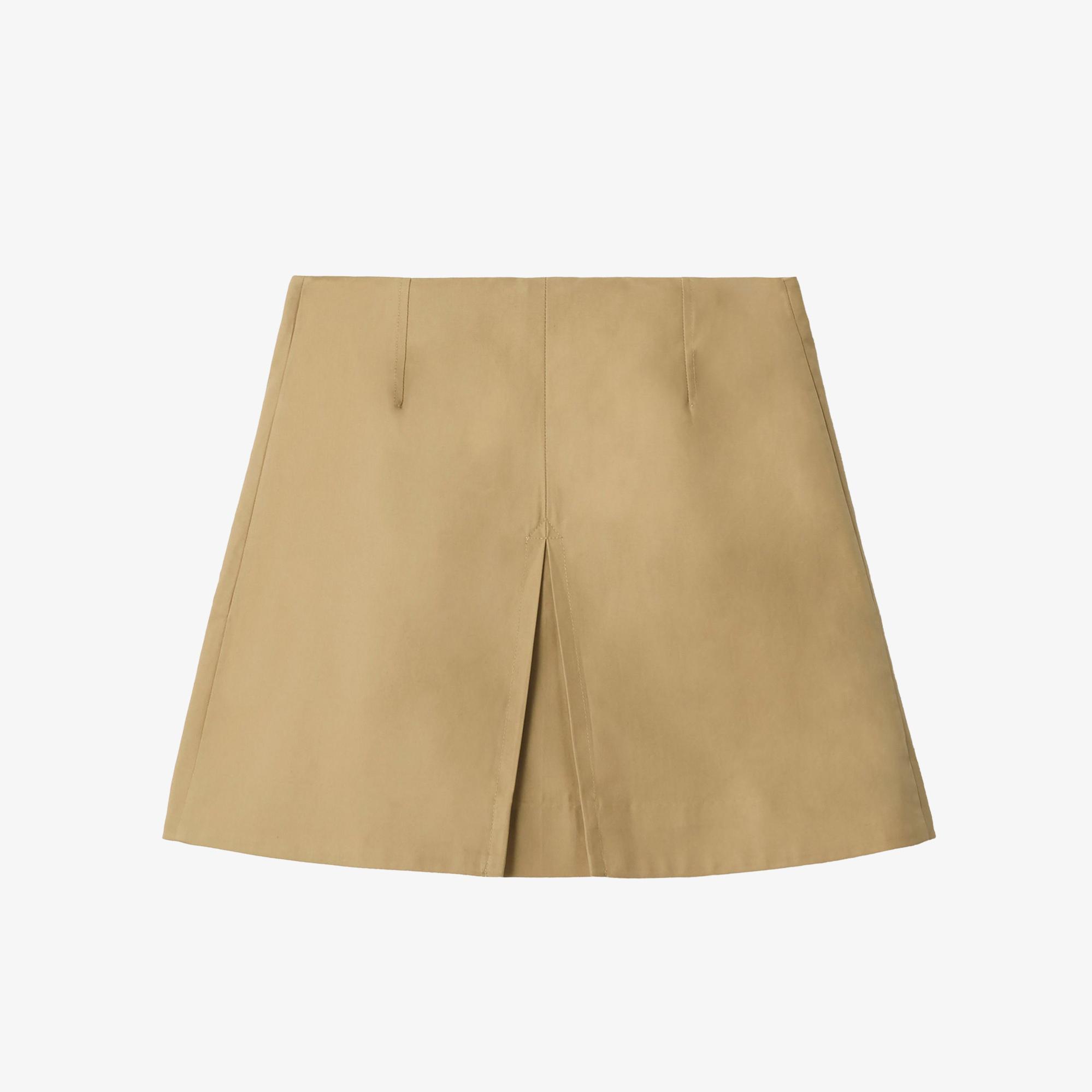 Burberry Cotton Trench Çocuk Bej Etek