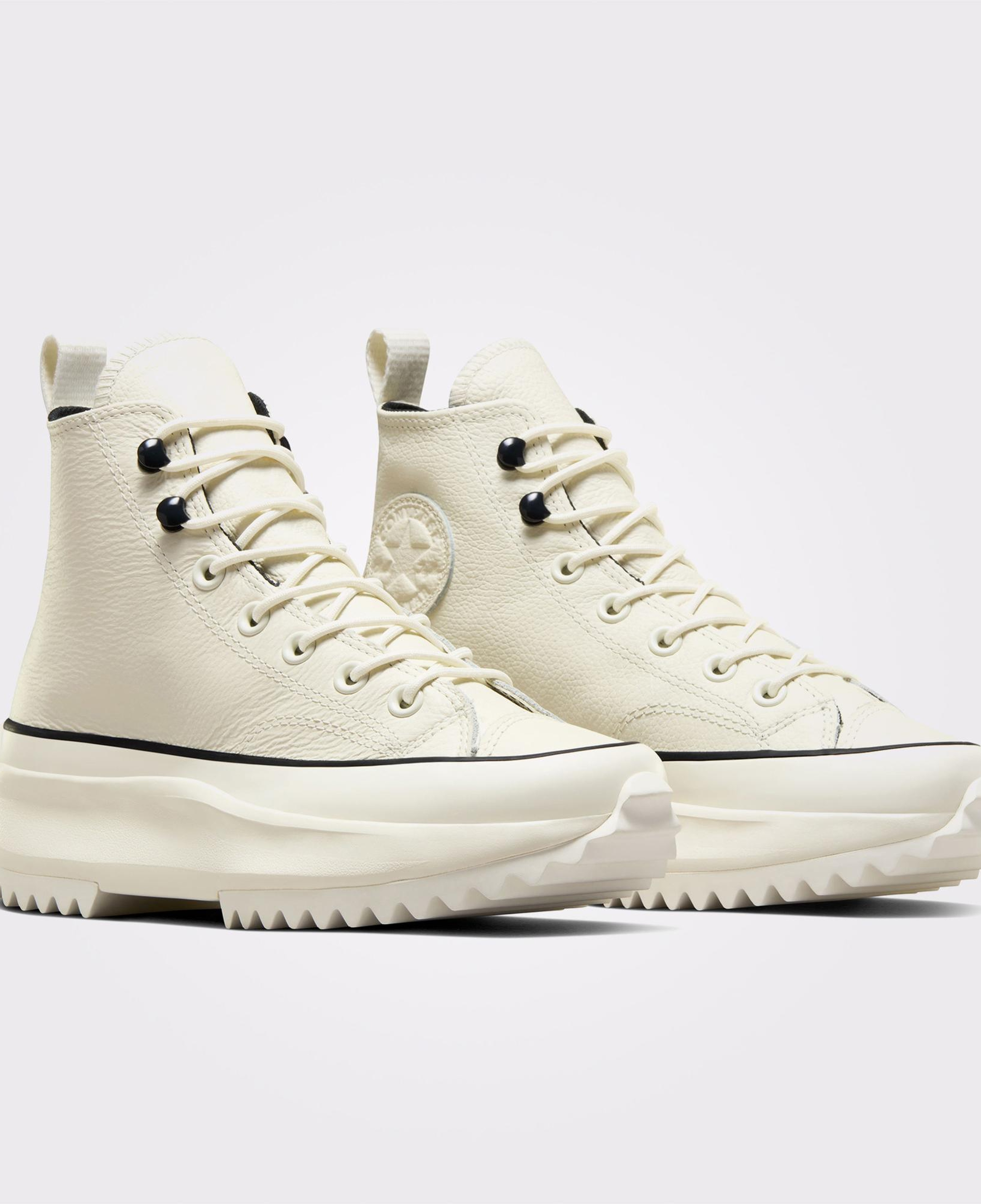 Converse Run Star Hike Platform Counter Climate Kadın Krem Sneaker