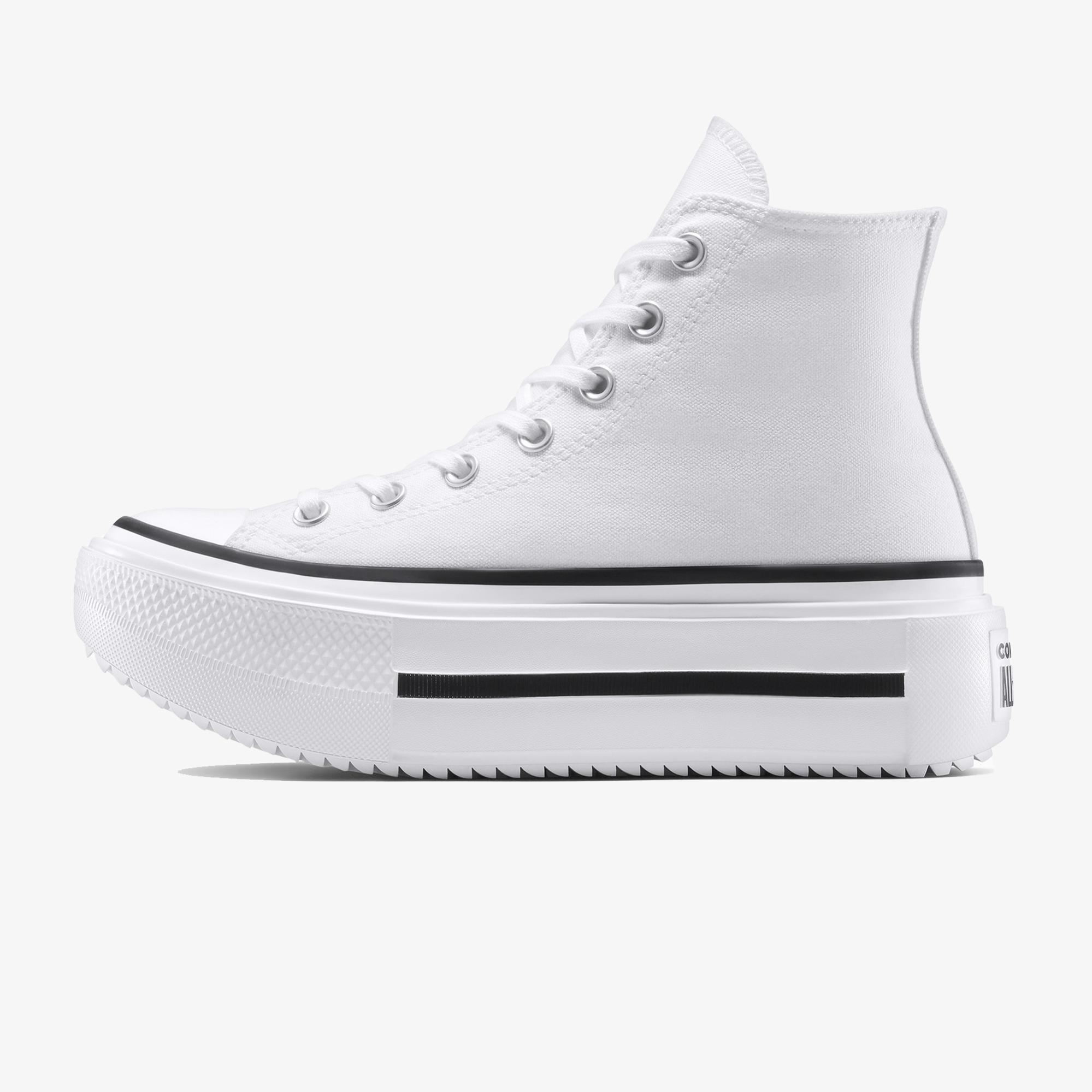 Converse Chuck Taylor All Star Lift Double Stack Unisex Beyaz Sneaker