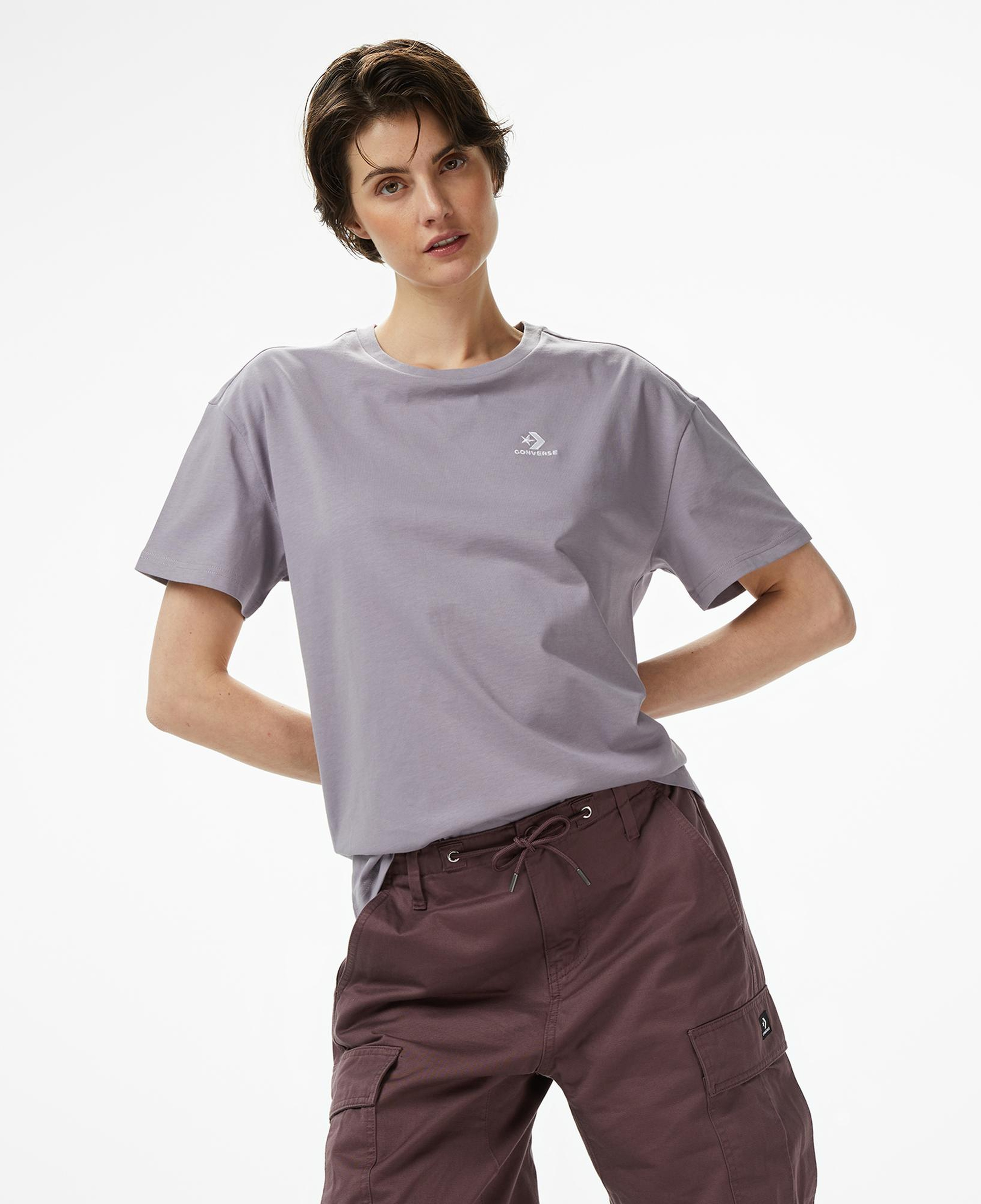 Converse Kadın Lila T-Shirt