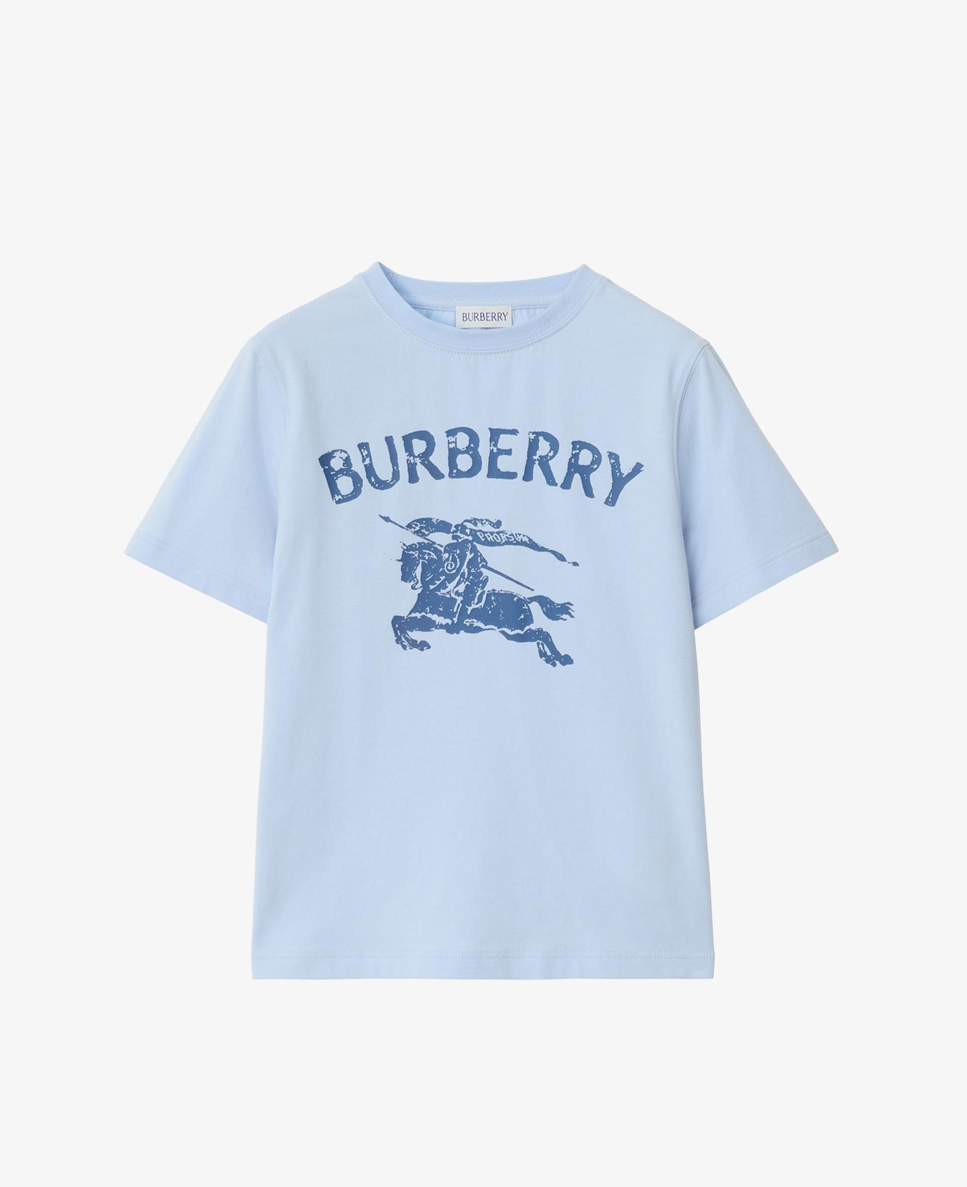 Burberry Cedar Stamp Ekd Çocuk Mavi T-Shirt