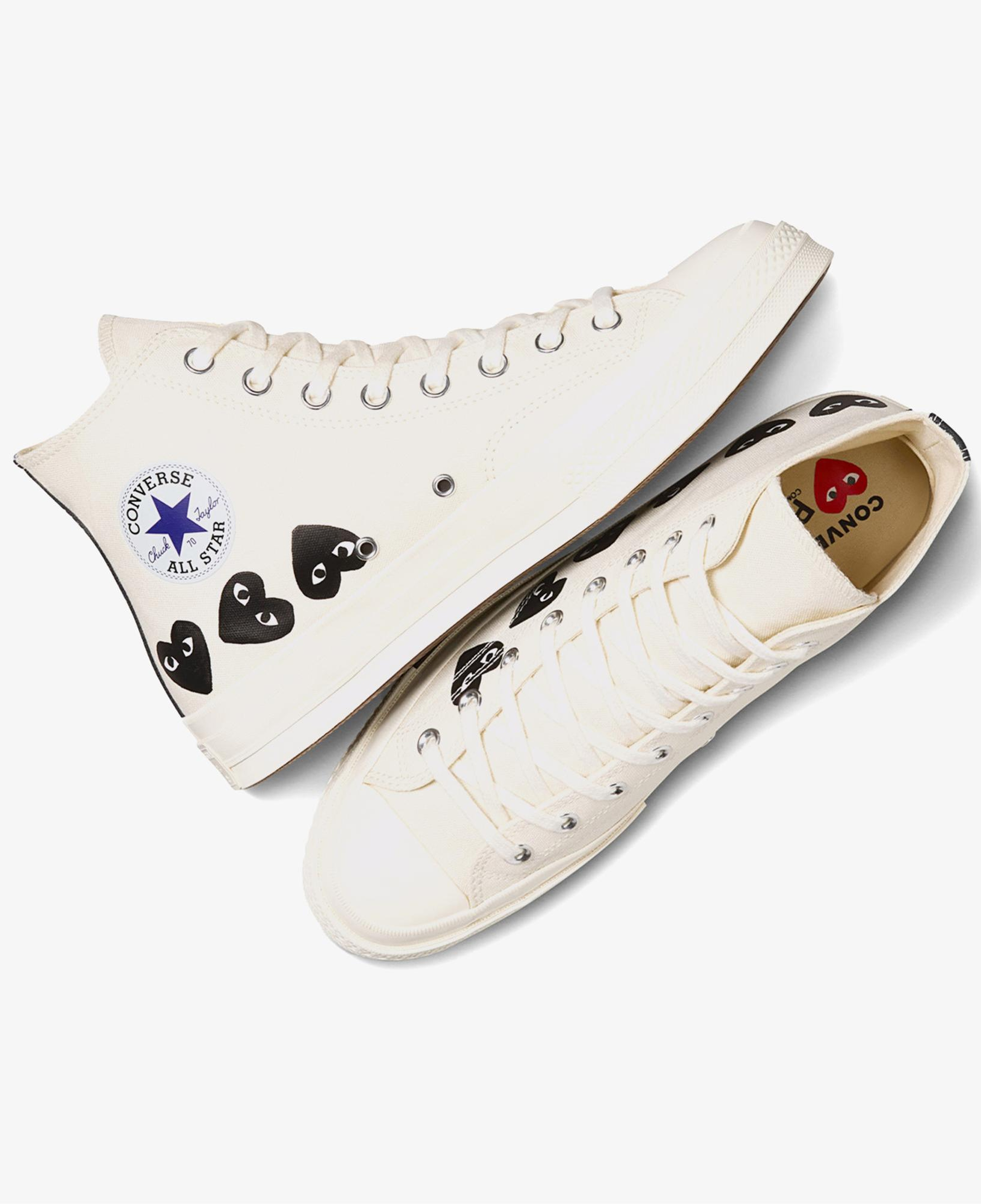 Converse X Comme Des Garçons Play Chuck 70 Unisex Beyaz Sneaker