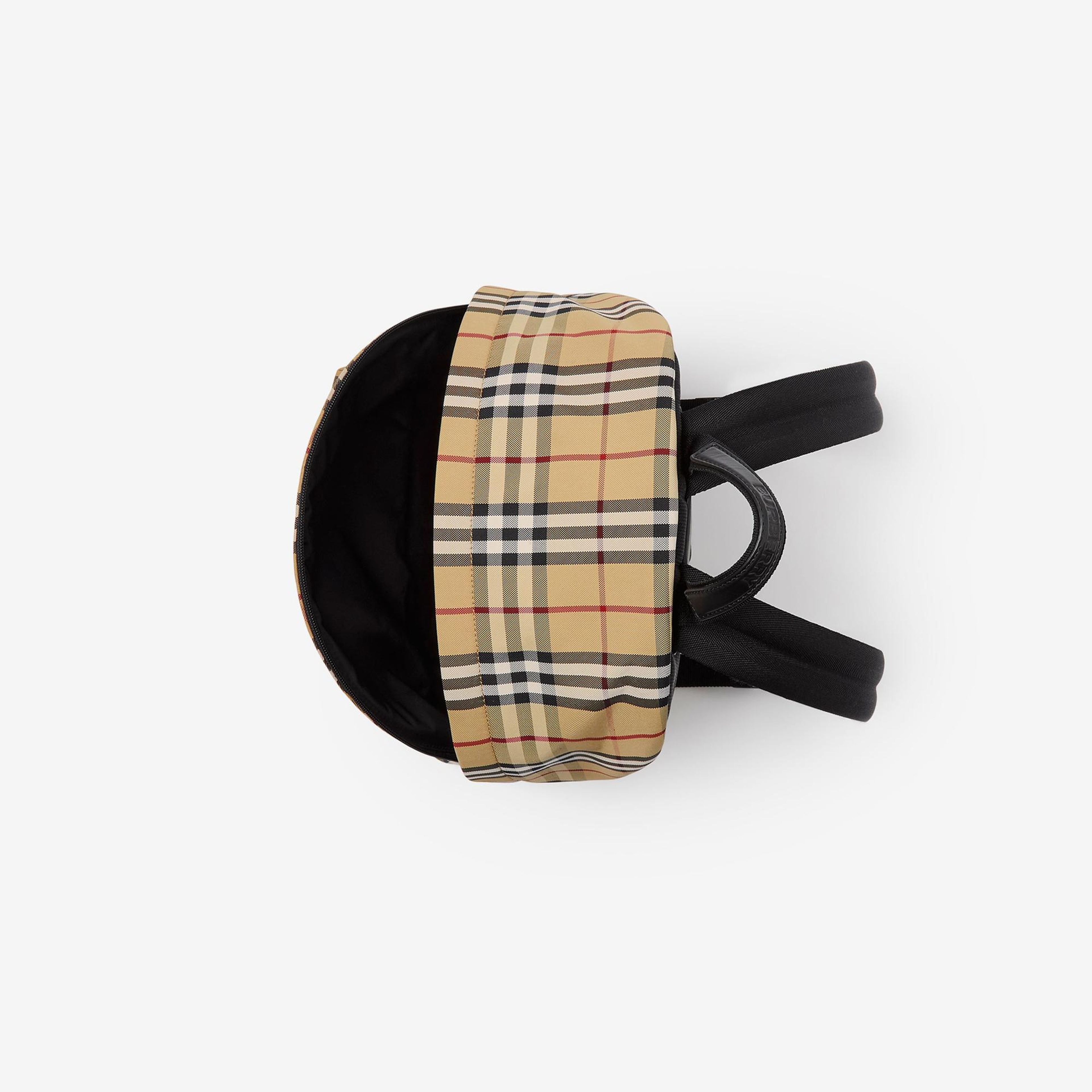 Burberry Check Erkek Bej Sırt Çantası