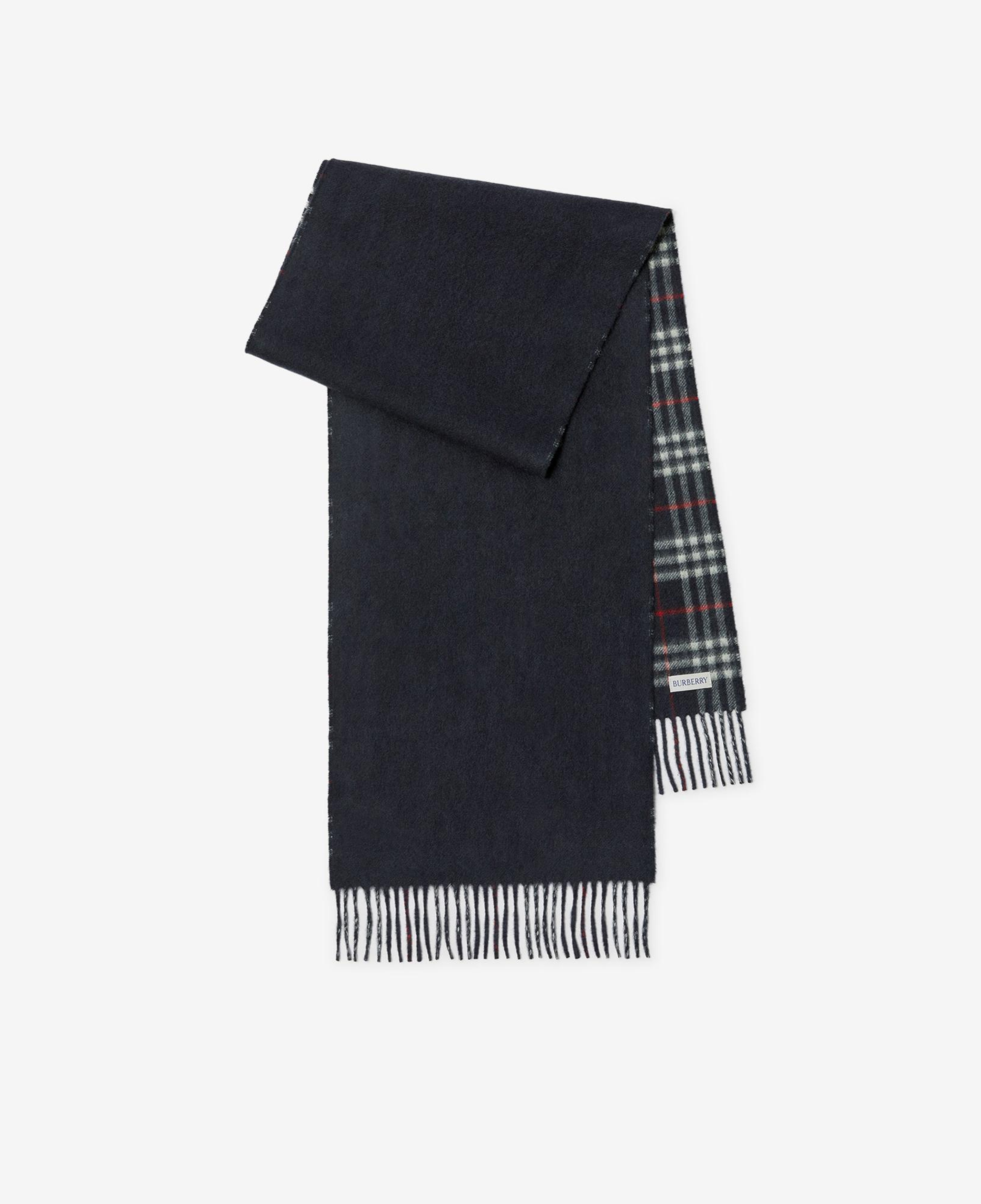 Burberry Reversible Check Kaşmir Kadın Lacivert Atkı