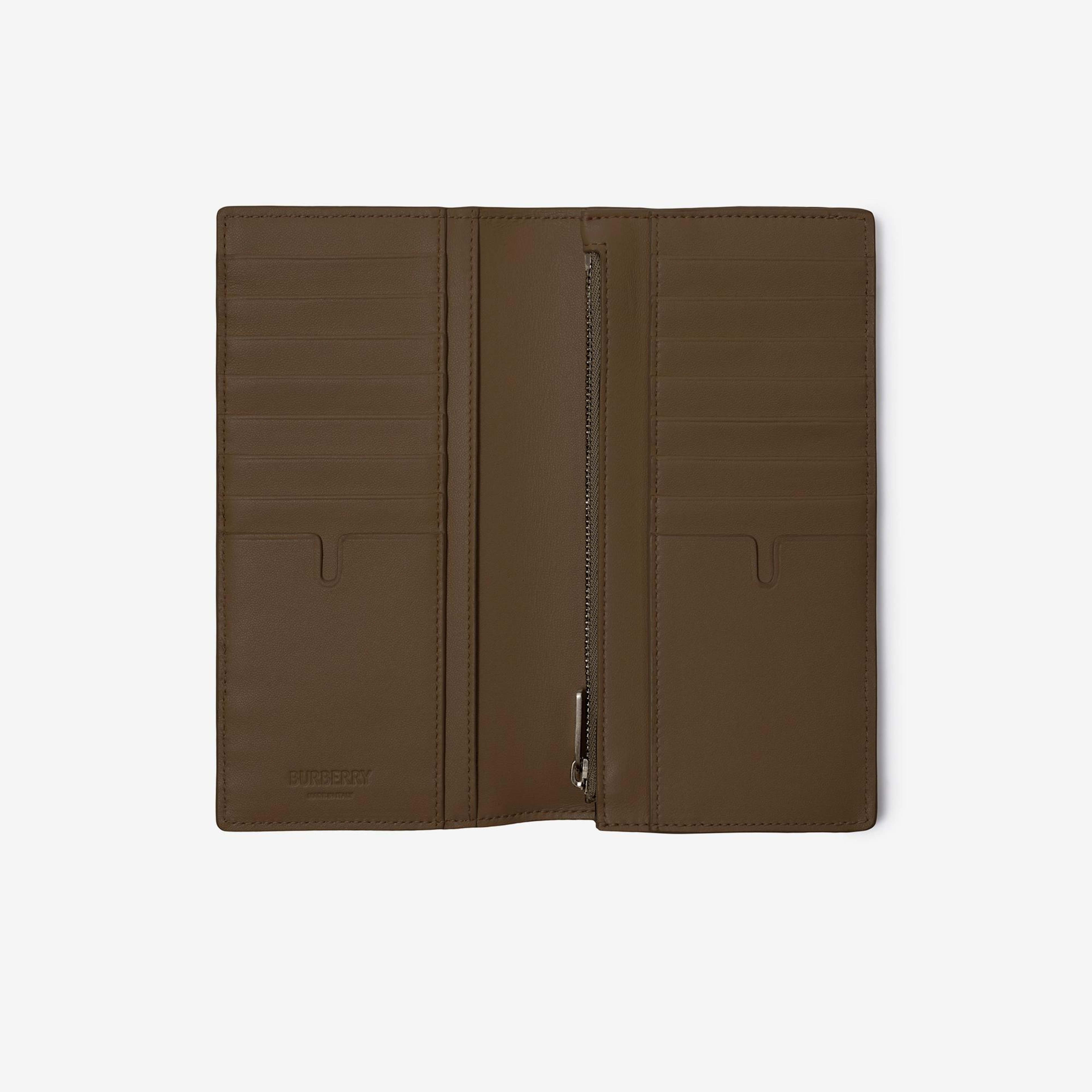 Burberry Check Continental Erkek Bej Cüzdan