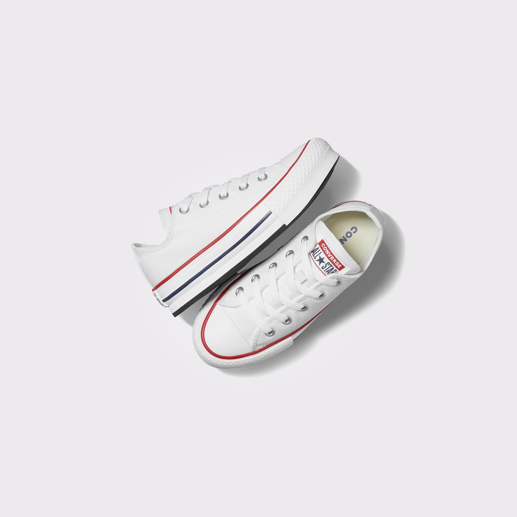 Converse Chuck Taylor All Star Eva Lift Canvas Platform Çocuk Beyaz Sneaker