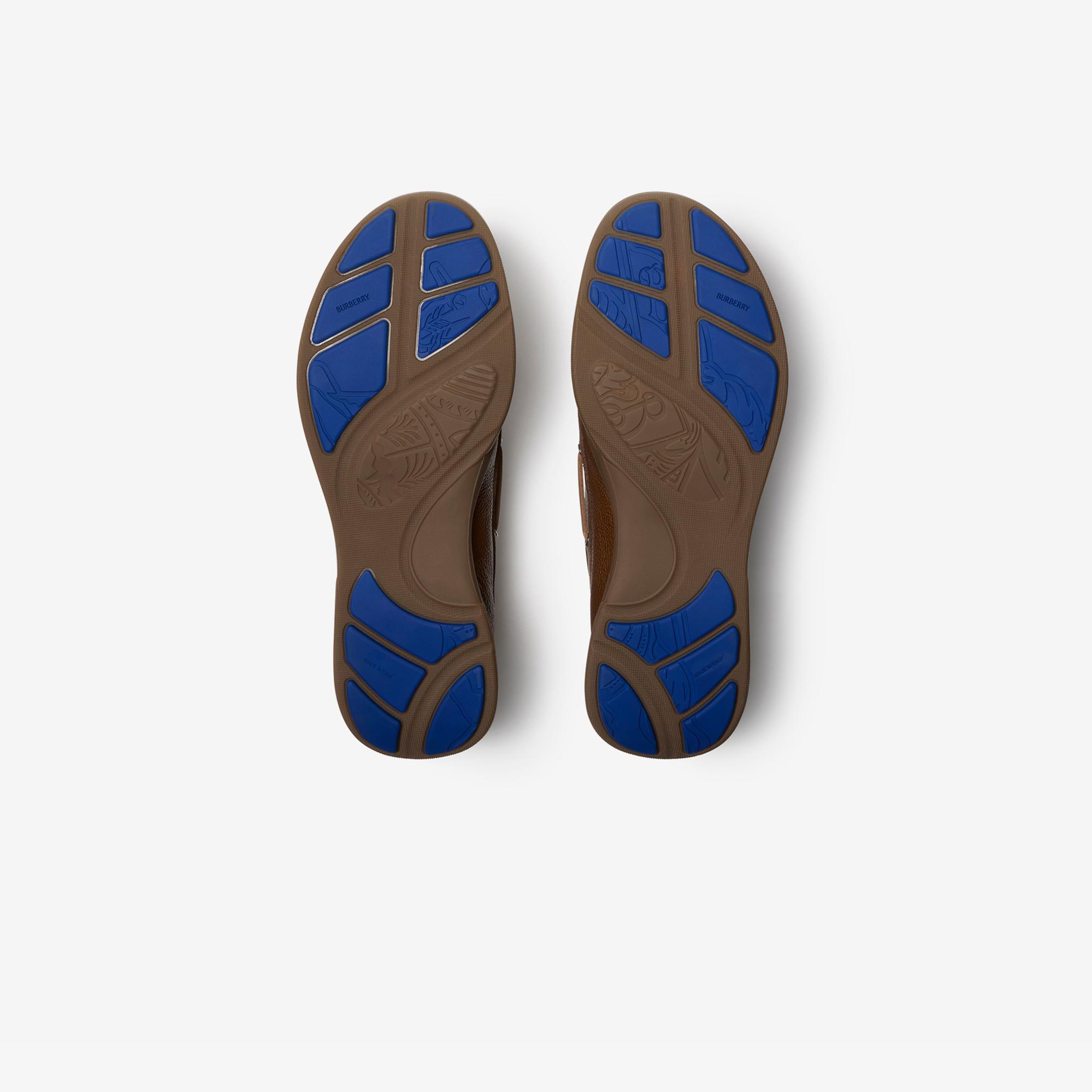 Burberry Decker Lace Up Erkek Kahverengi Sneaker