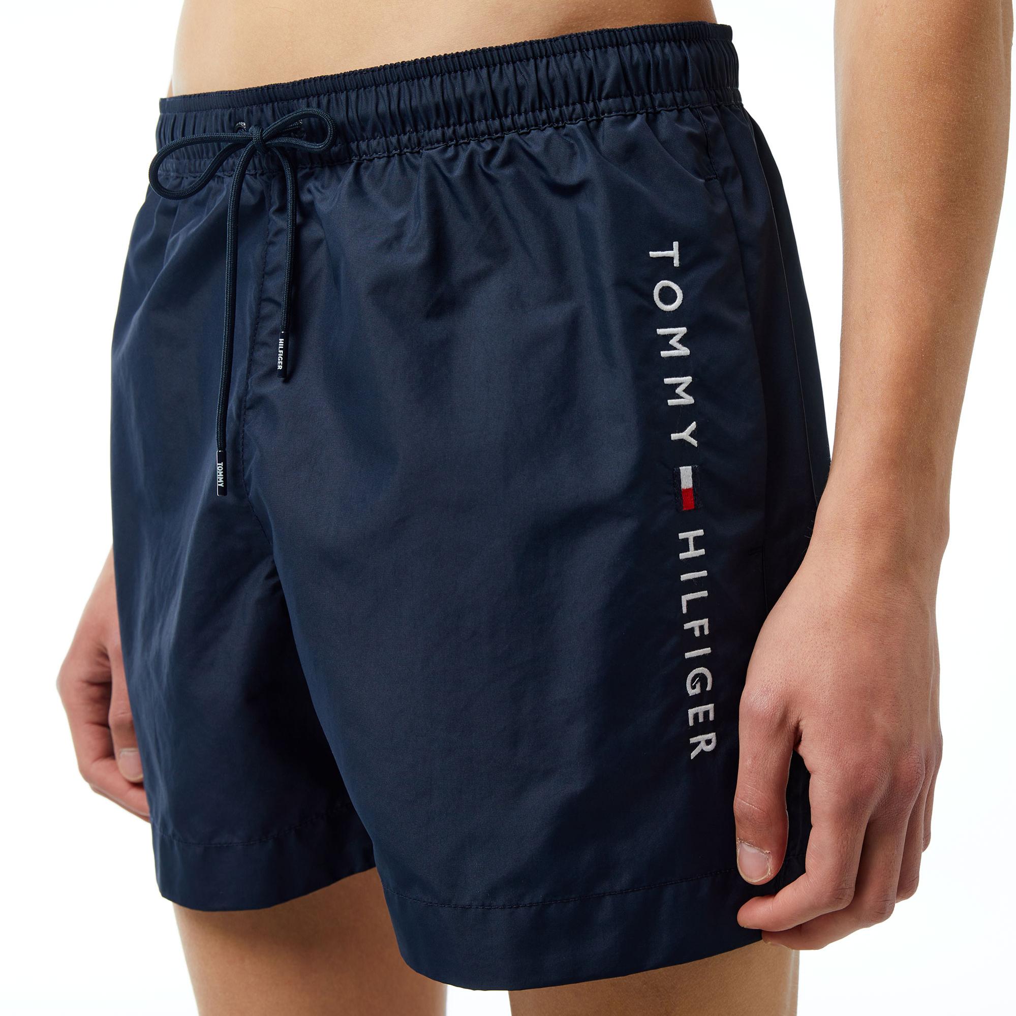 Tommy Hilfiger Medium Drawstring Erkek Lacivert Mayo Şort