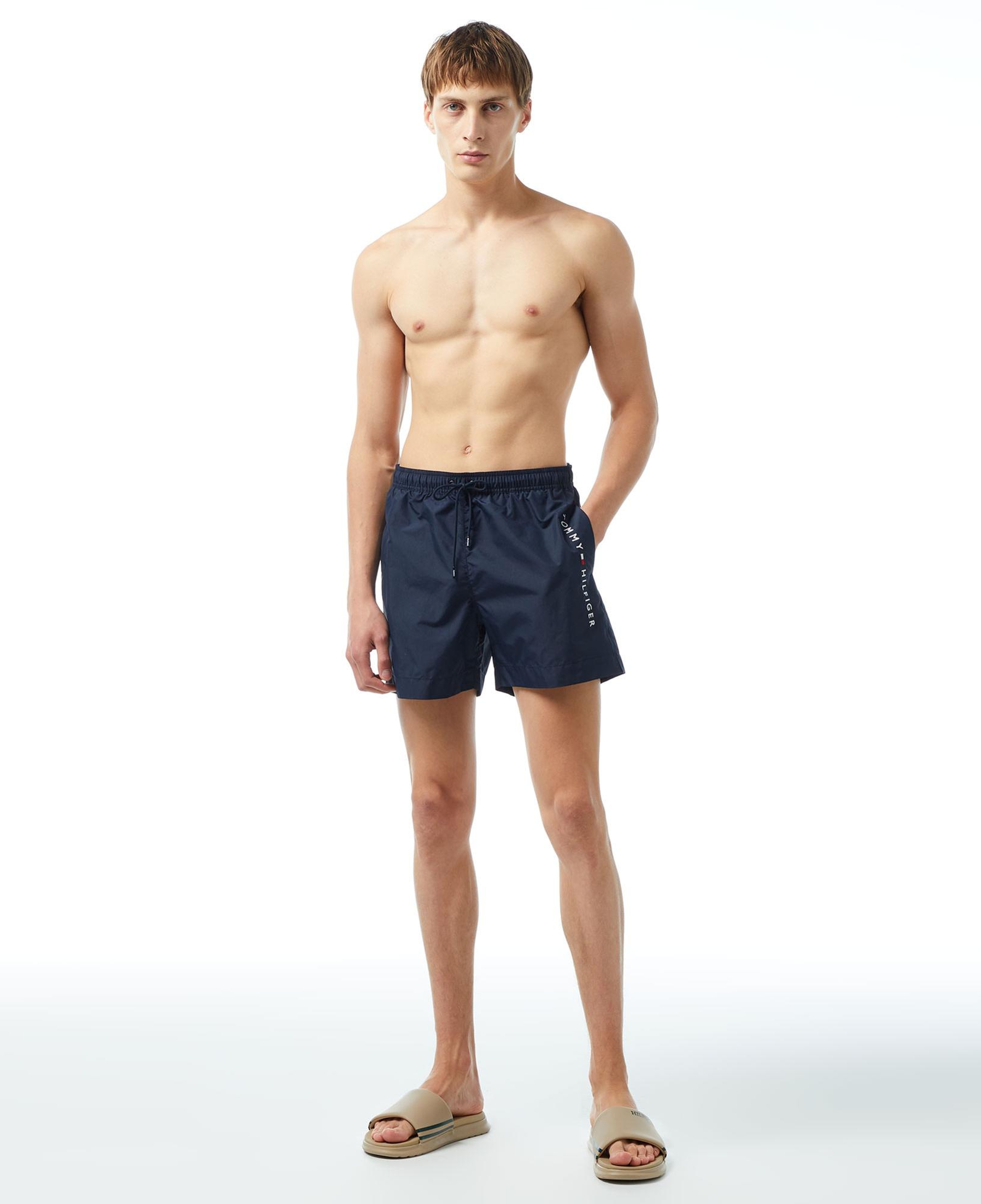 Tommy Hilfiger Medium Drawstring Erkek Lacivert Mayo Şort