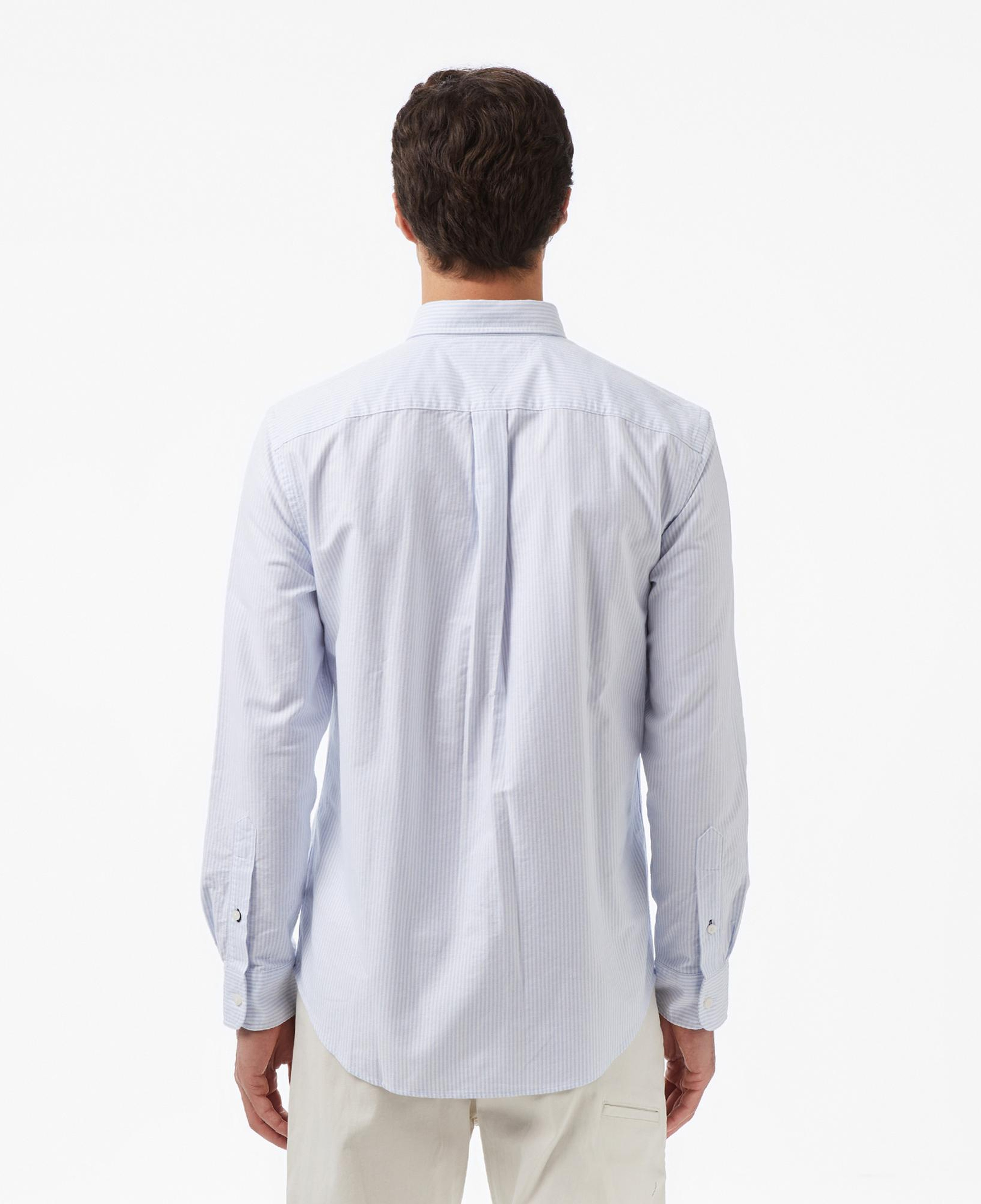 Tommy Hilfiger Heritage Oxford Stripe Erkek Mavi Gömlek