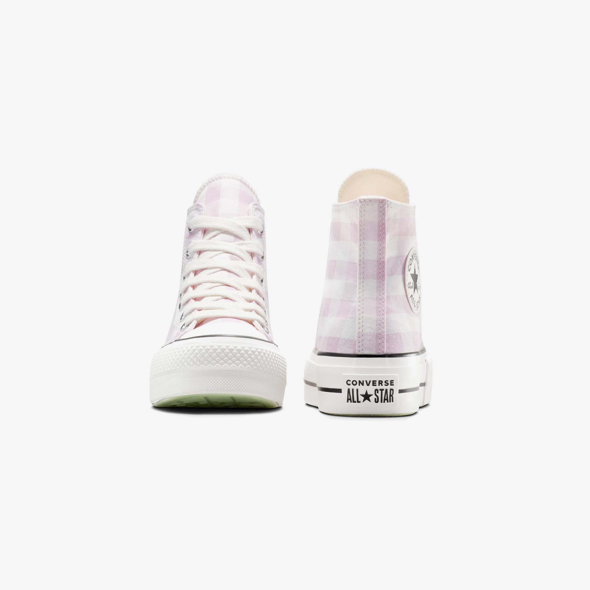Converse Chuck Taylor All Star Lift Kadın Beyaz Desenli Platform Sneaker