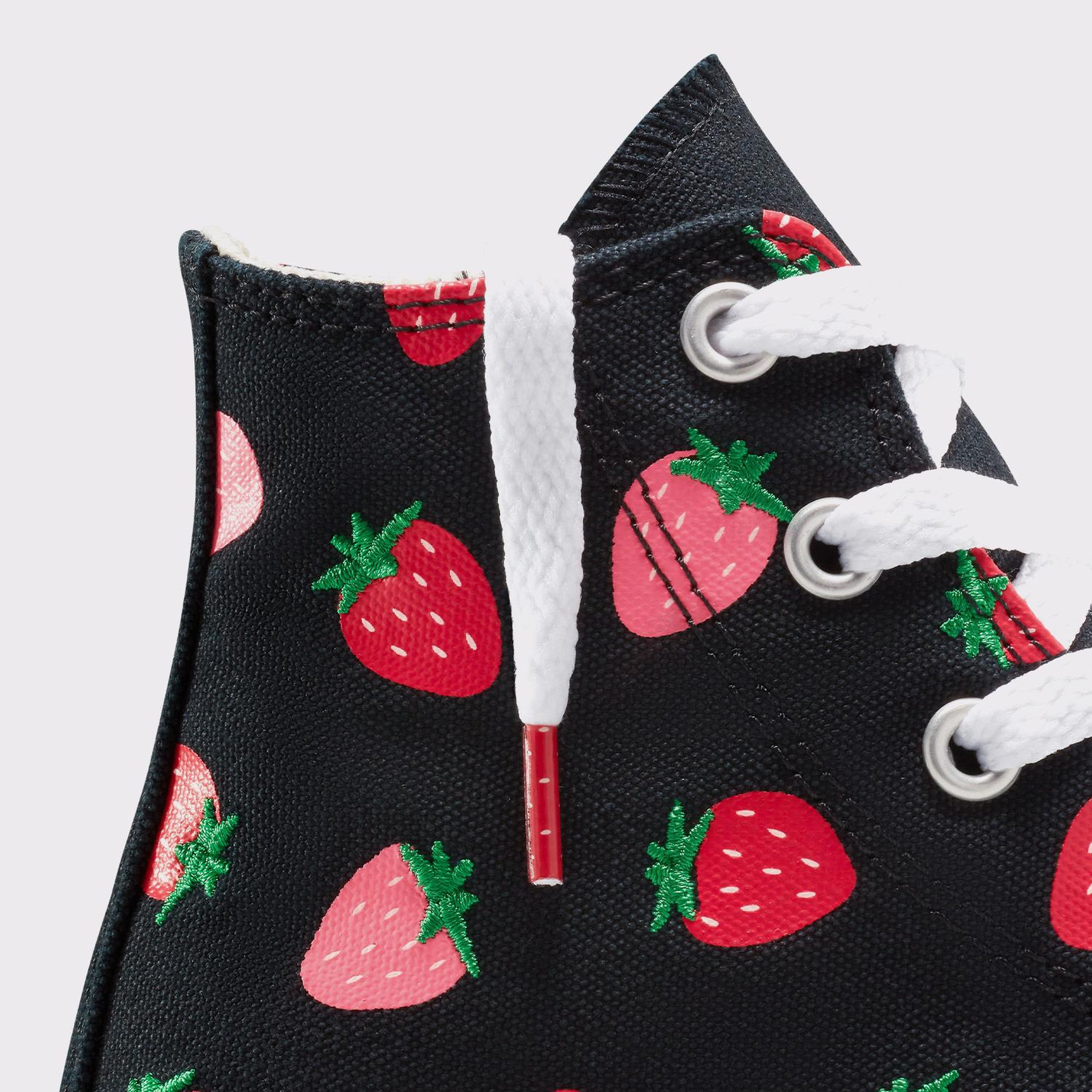 Converse Chuck Taylor All Star Strawberries Çocuk Siyah Sneaker