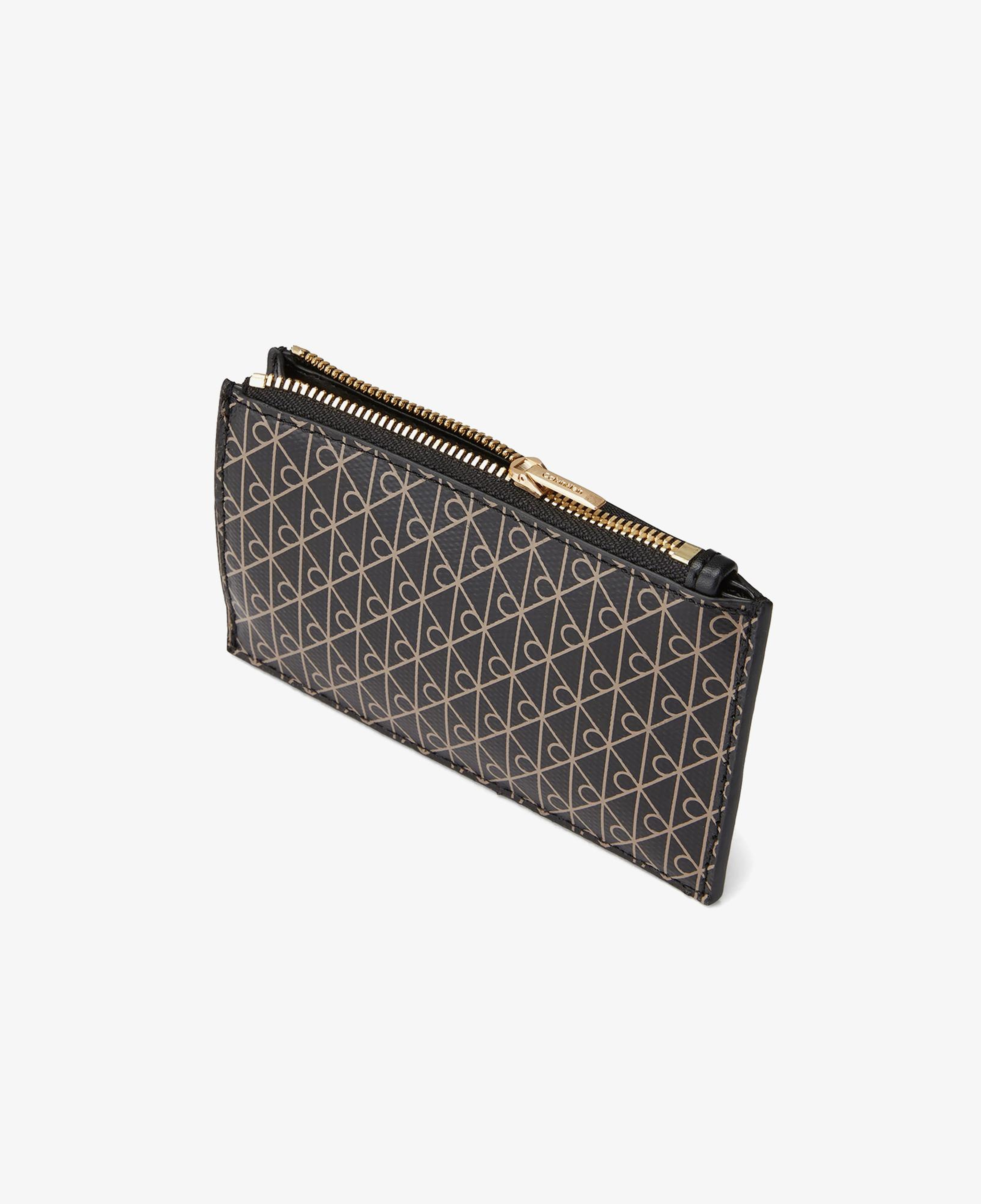 Calvin Klein Emblem Top Zip Kadın Siyah Kartlık