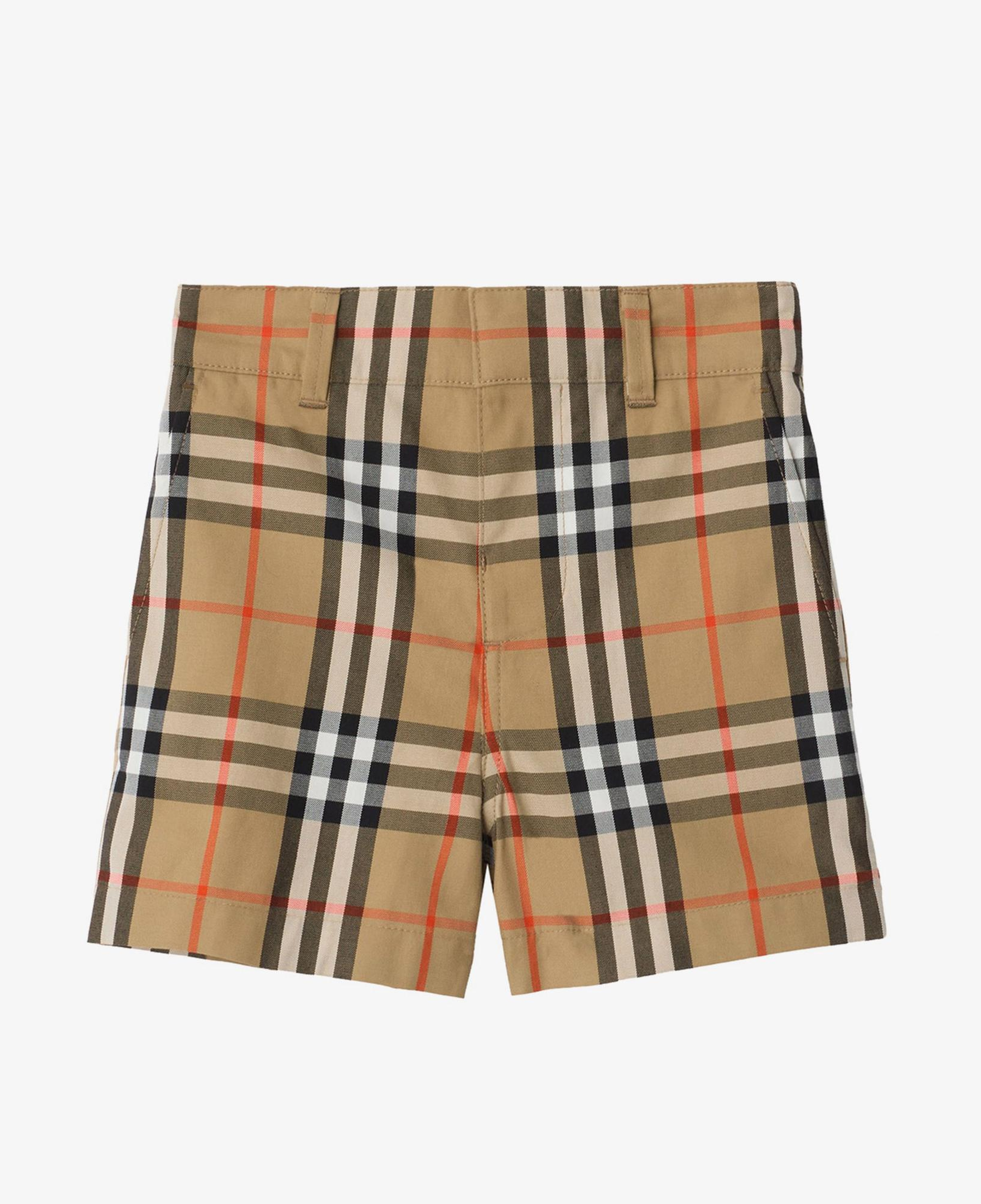 Burberry Oscar Check Çocuk Bej Şort