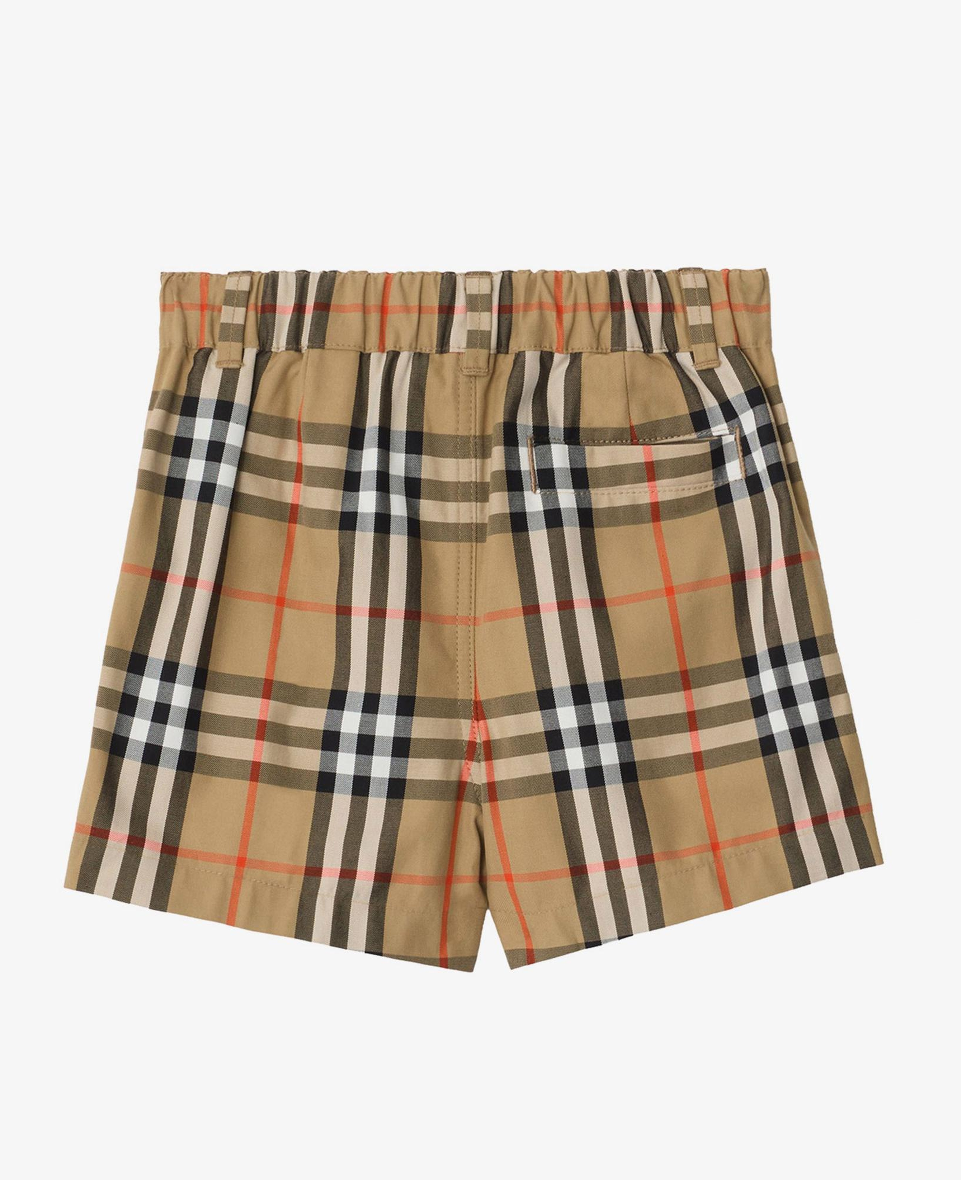 Burberry Oscar Check Çocuk Bej Şort