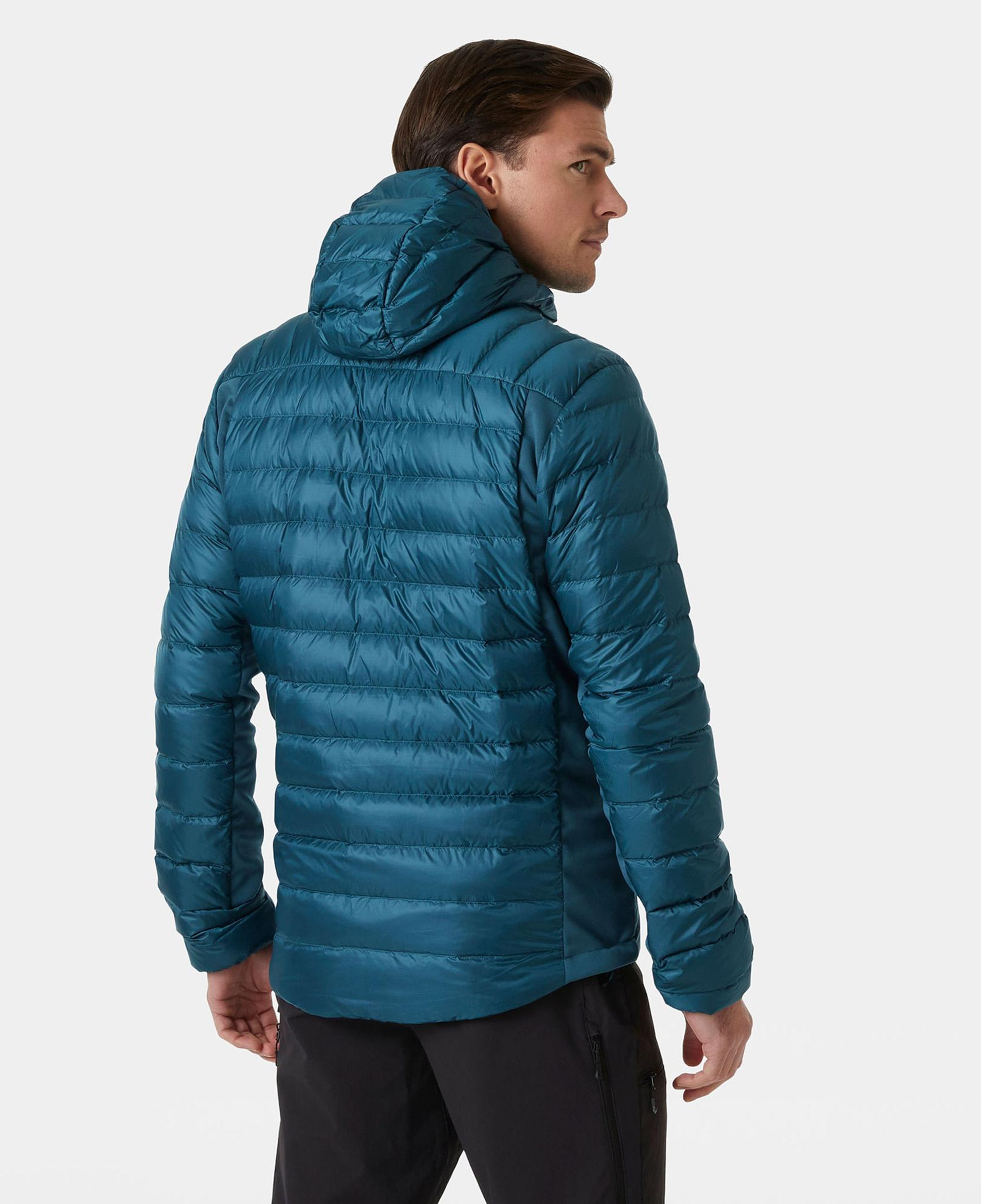 Helly Hansen Verglas Down Hybrid Hood 2.0 Erkek Lacivert Mont