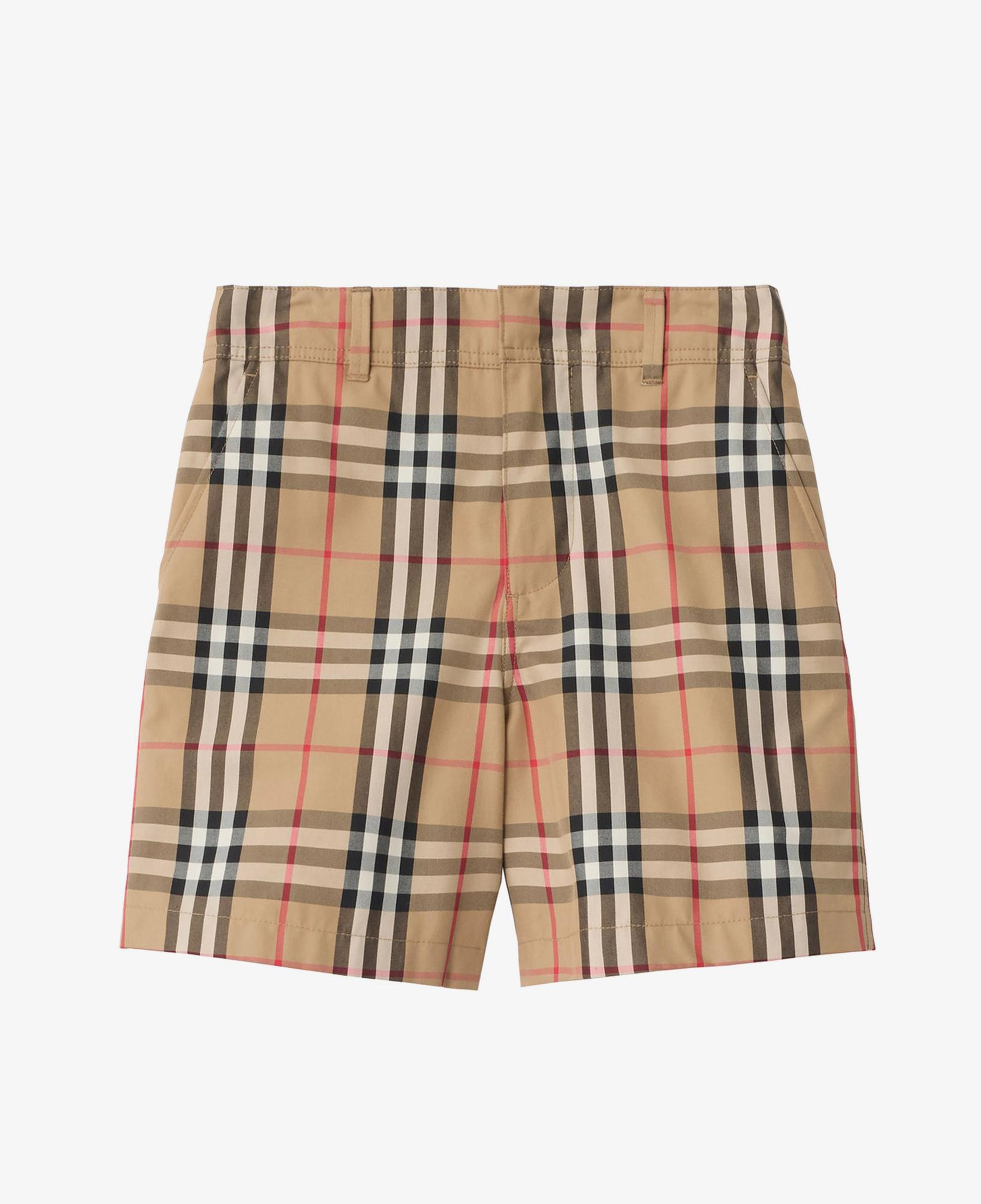 Burberry Oscar Check Çocuk Bej Şort