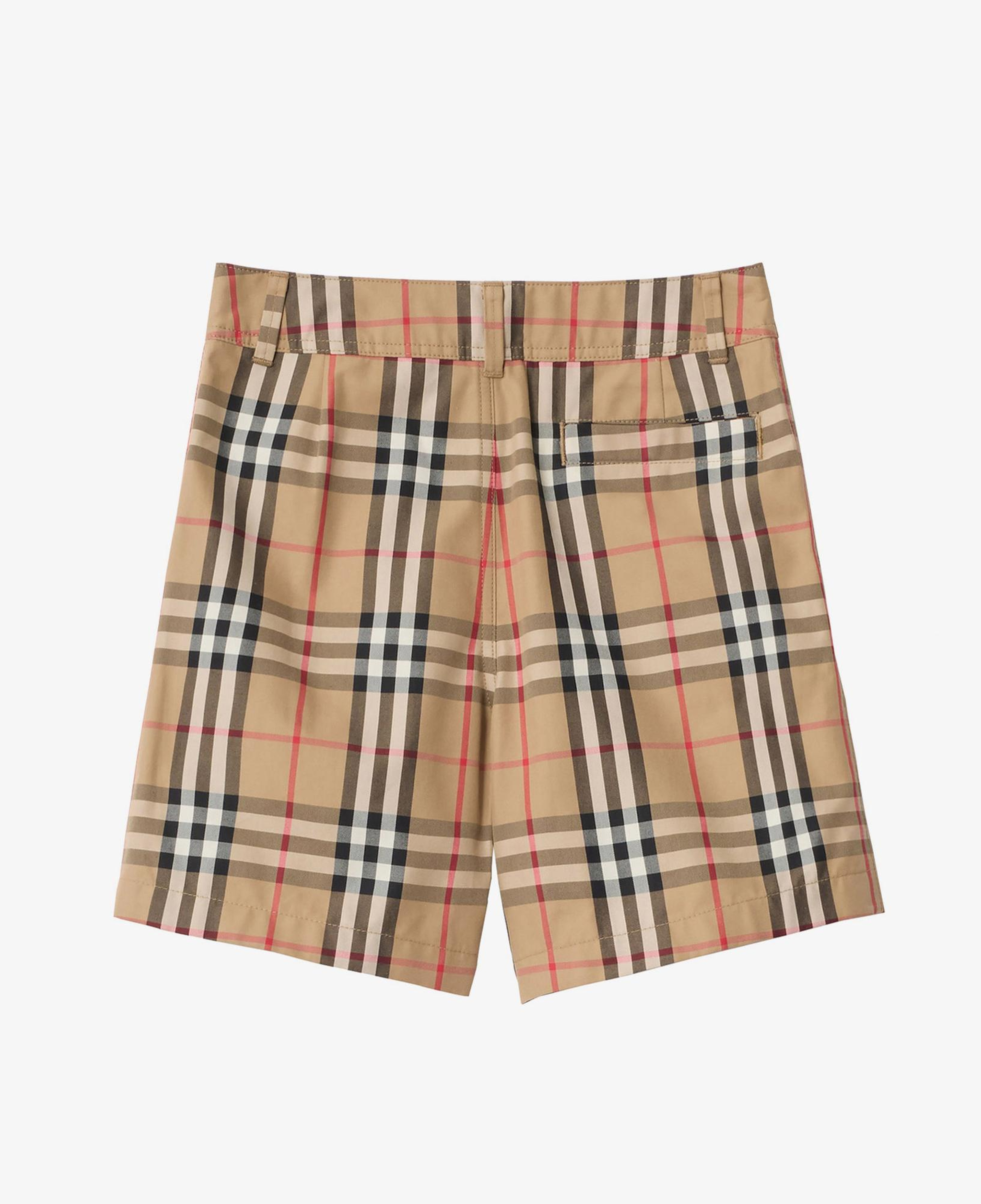 Burberry Oscar Check Çocuk Bej Şort