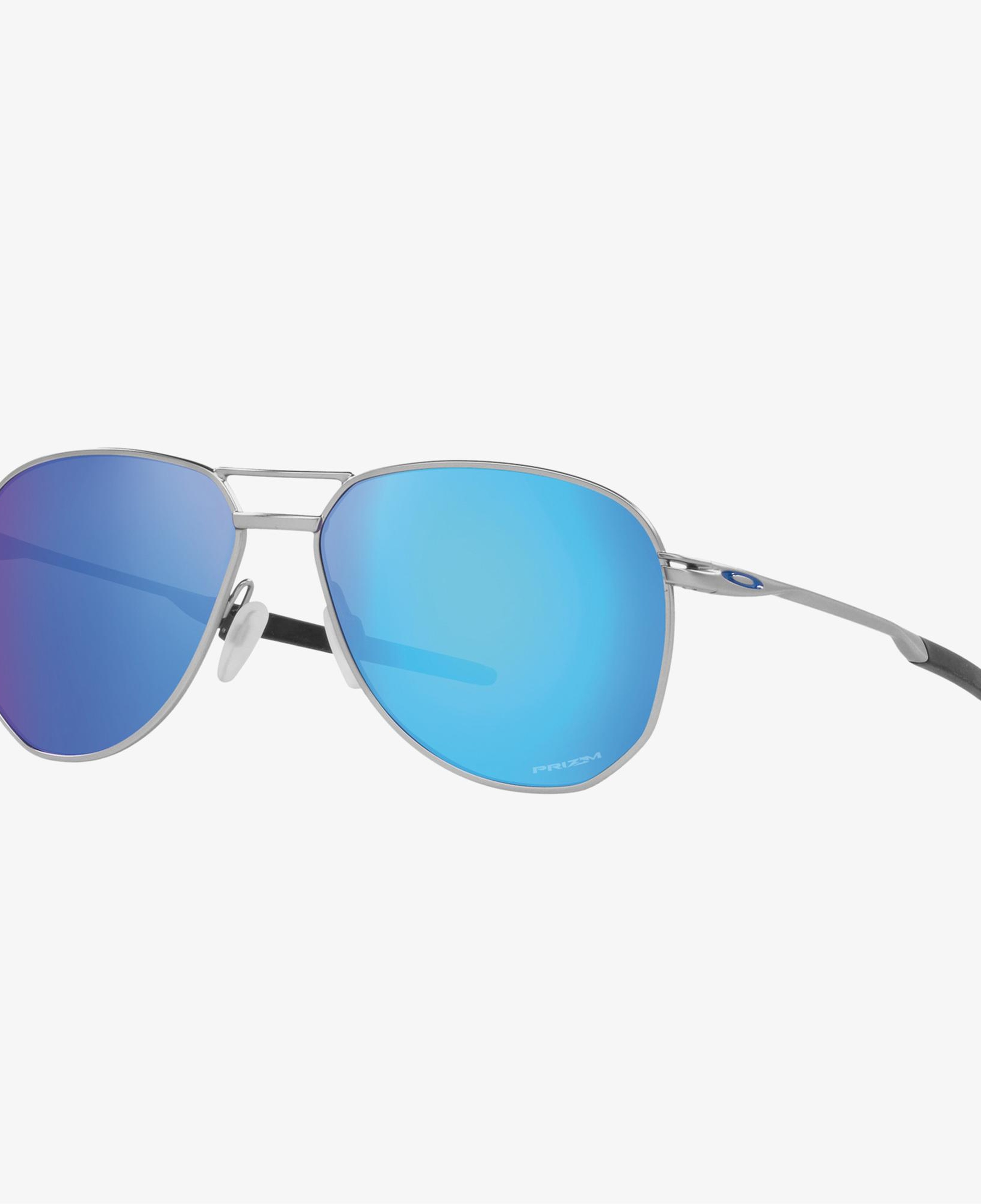 Oakley 0OO4147 Erkek Satin Gümüş Güneş Gözlüğü