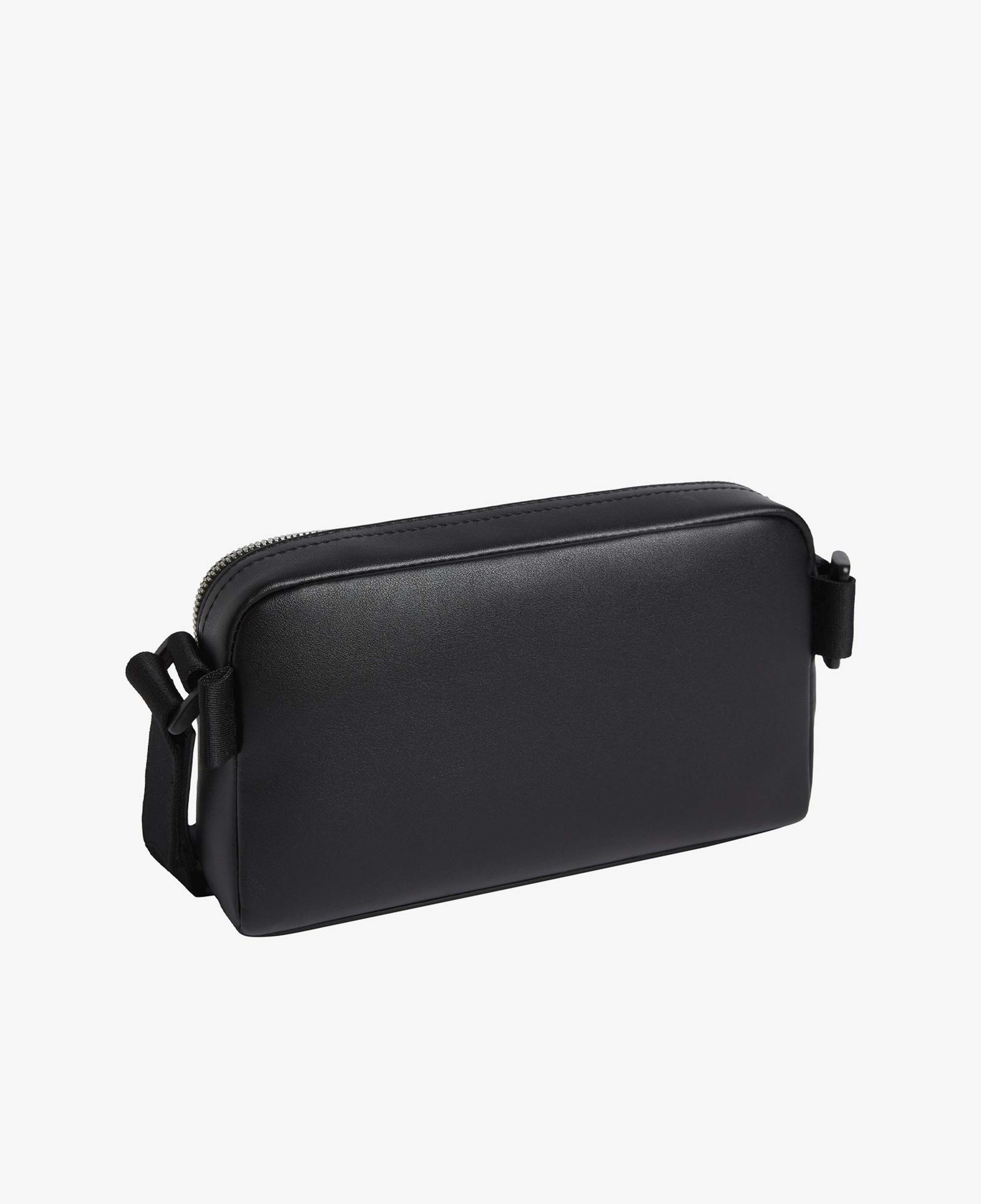 Calvin Klein Jeans Monogram Erkek Siyah Çapraz Çanta