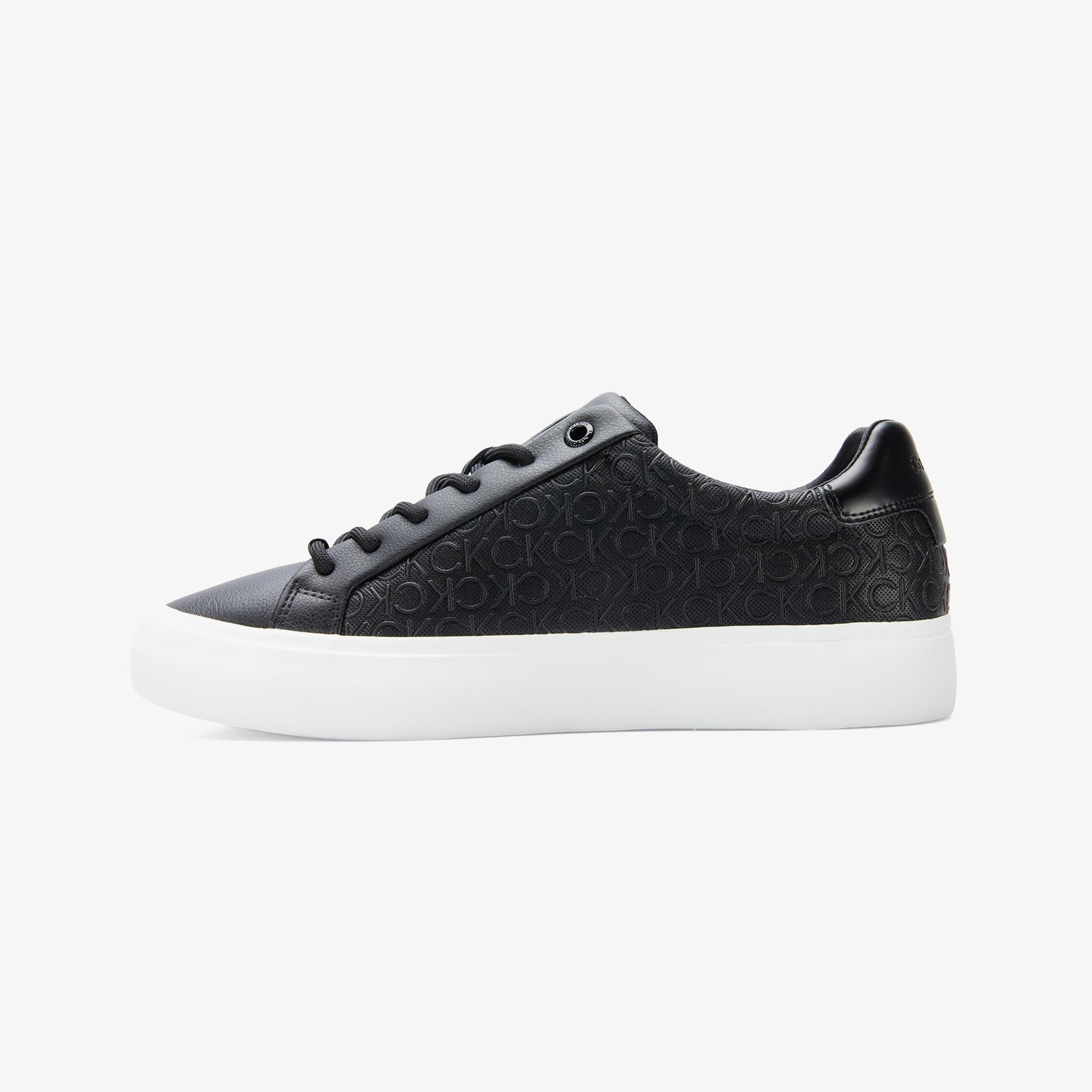 Calvin Klein Vulc Lace Up Mono Kadın Siyah Sneaker