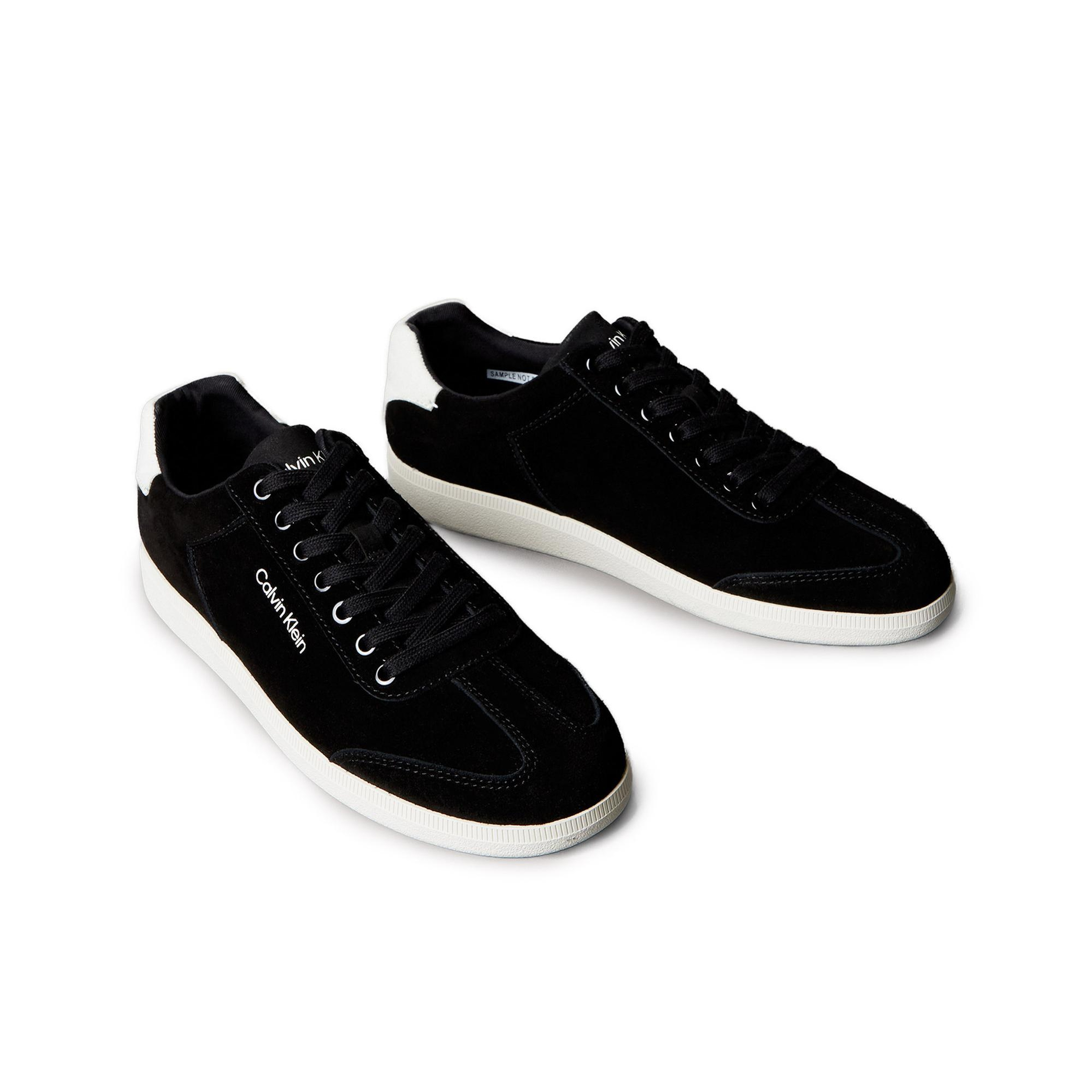 Calvin Klein Low Cupsole Lace Up  Erkek Siyah Sneaker