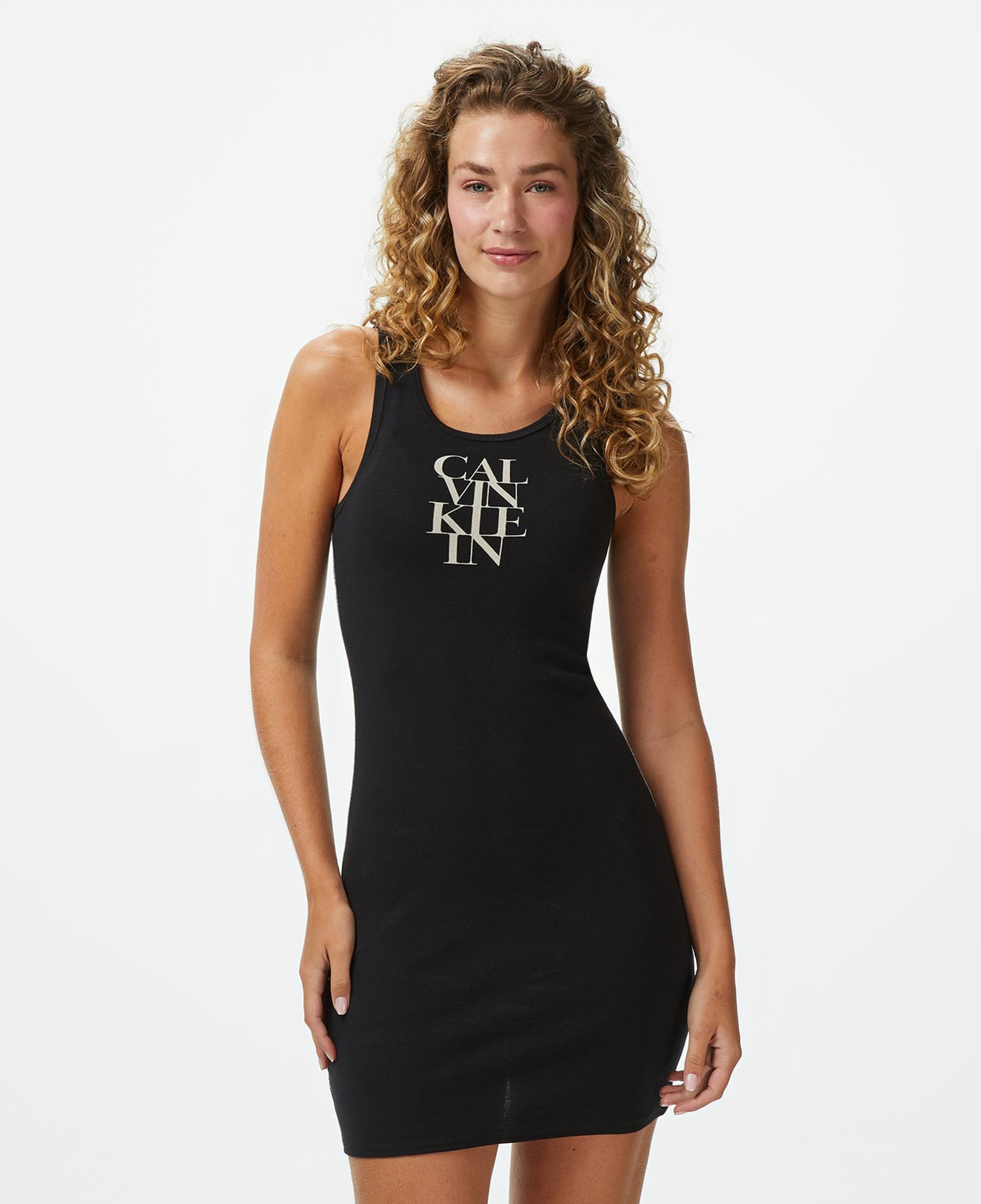 Calvin Klein Tank Kadın Siyah Elbise