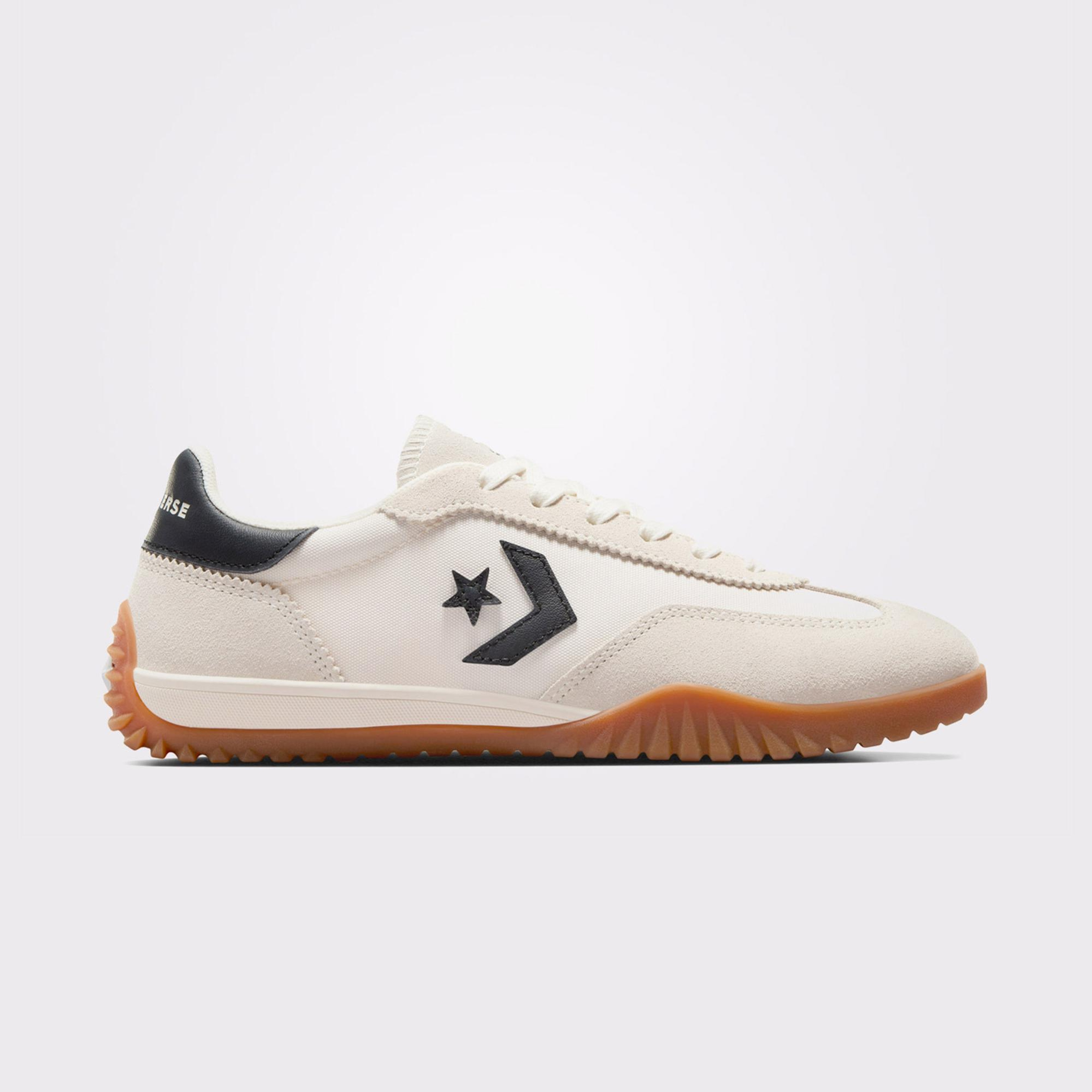 Converse Run Star Trainer Unisex Krem Süet Sneaker