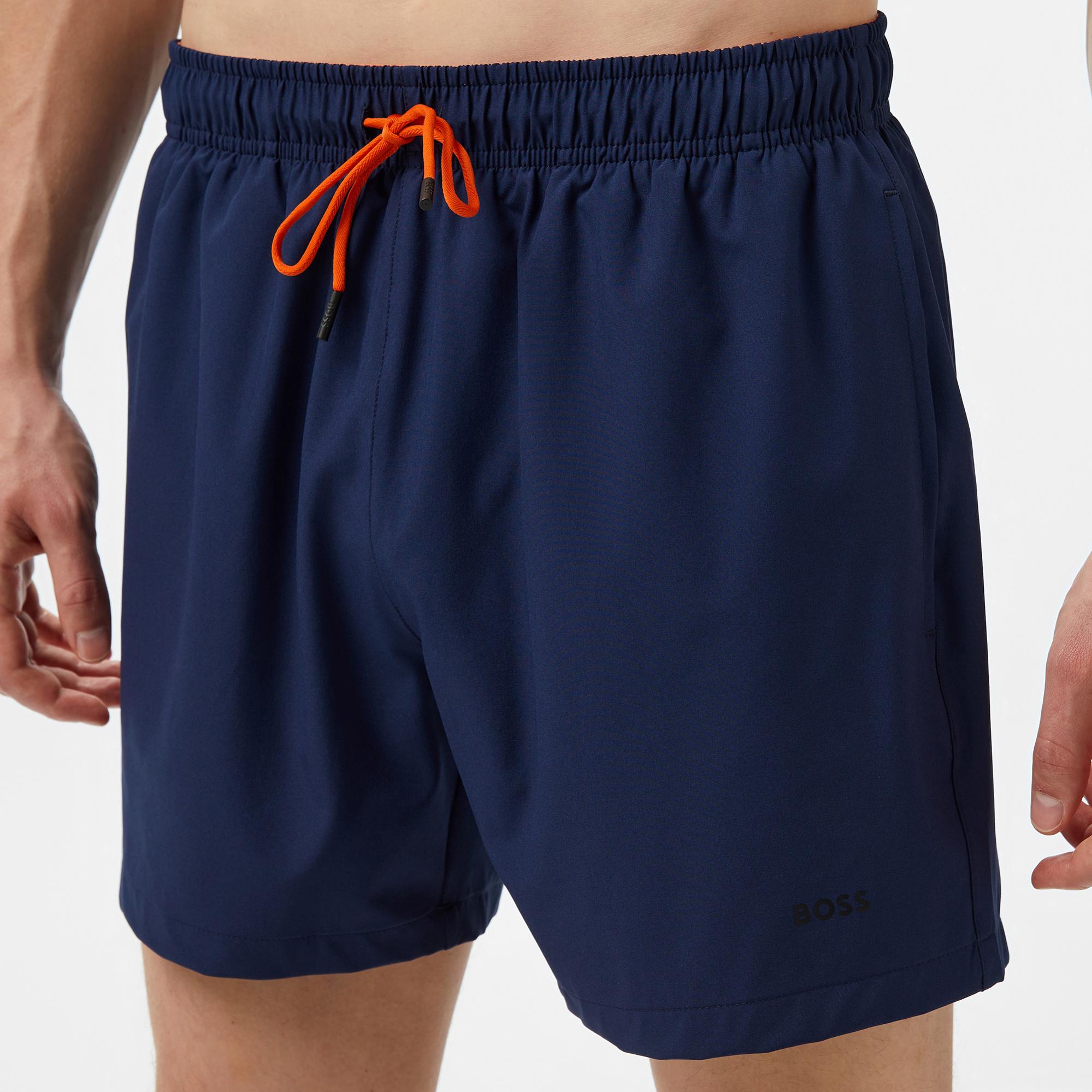 Boss Tio Erkek Lacivert Mayo Şort