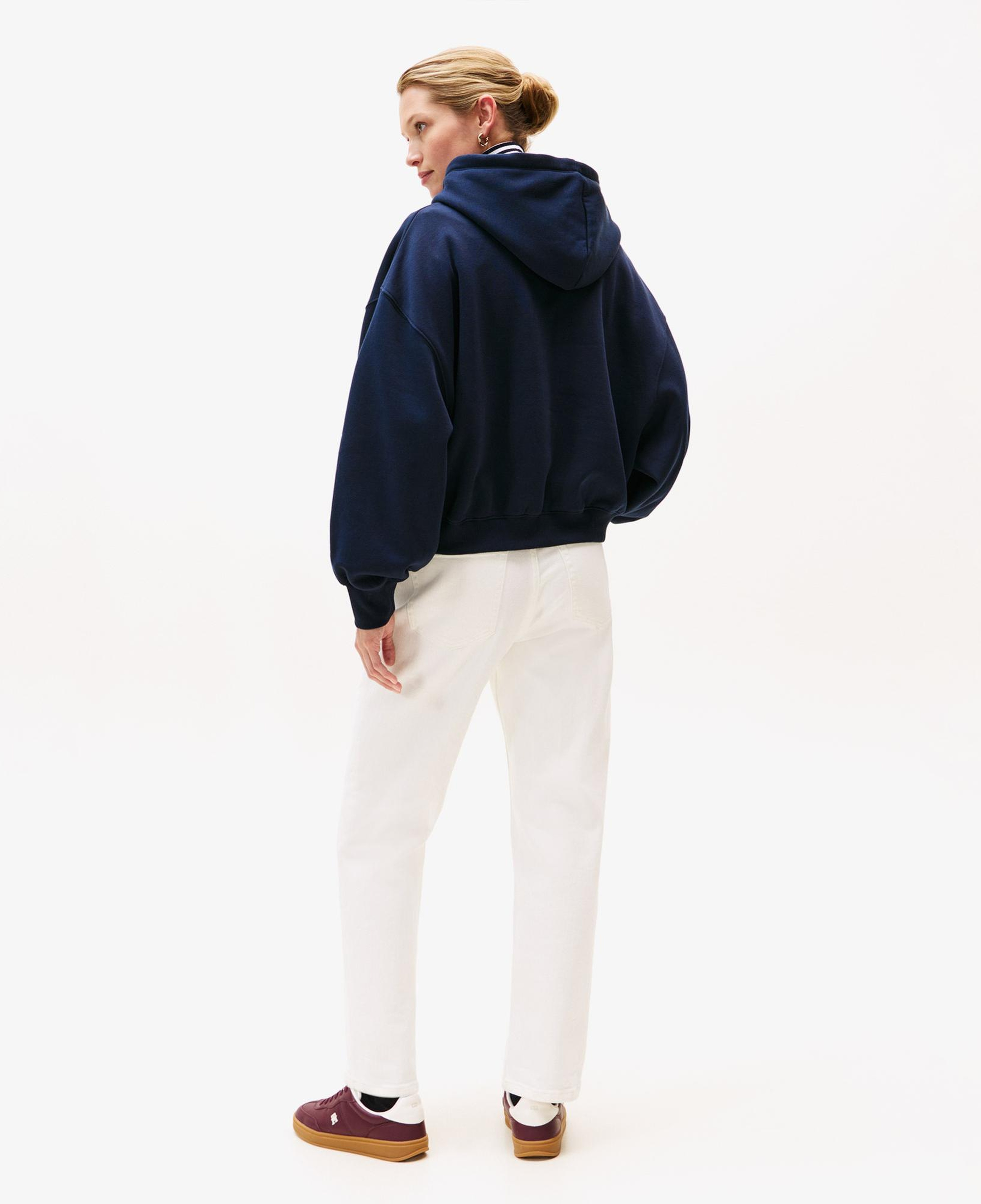 Tommy Hilfiger Classic Script Kadın Lacivert Hoodie