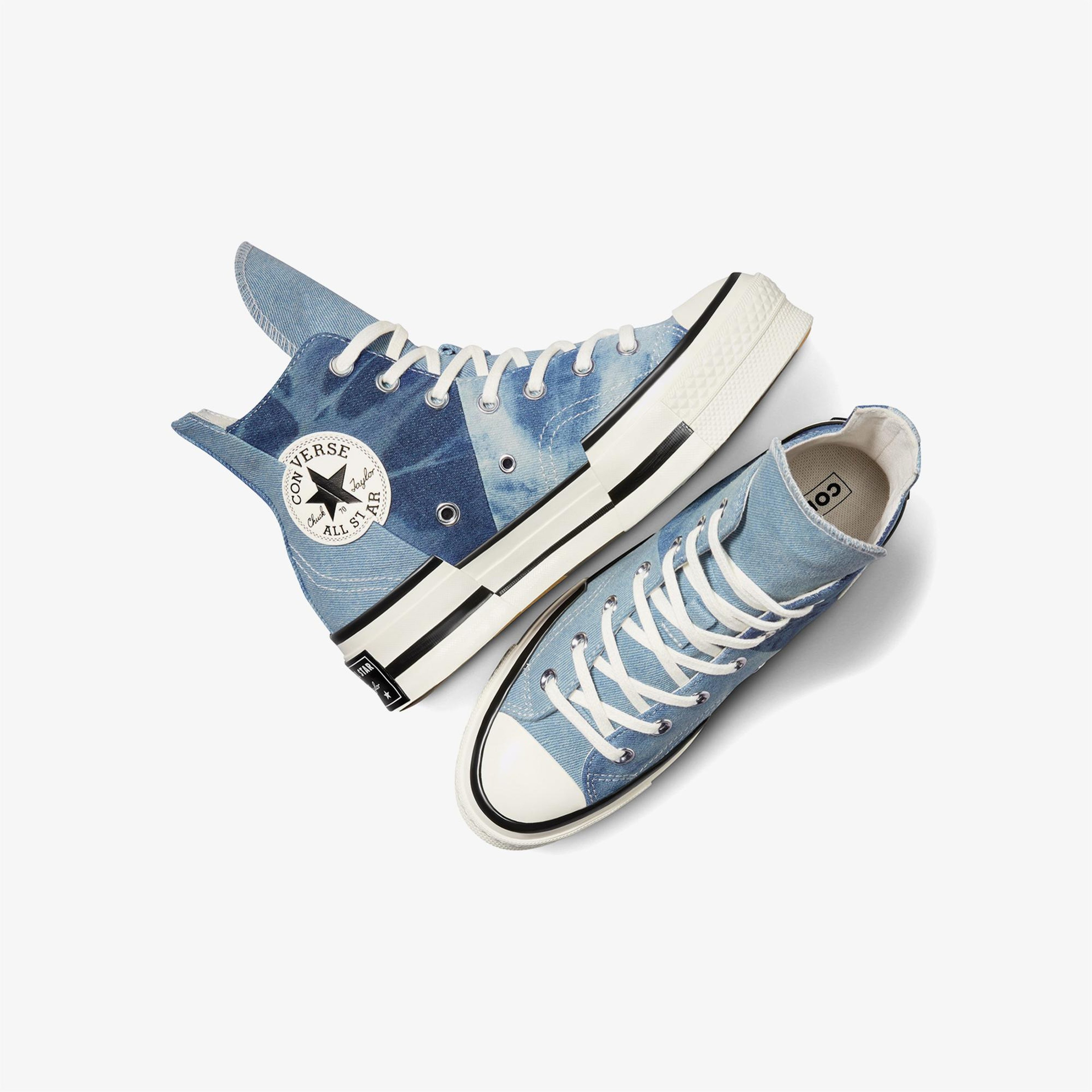 Converse Chuck 70 Plus Unisex Denim Platform Sneaker